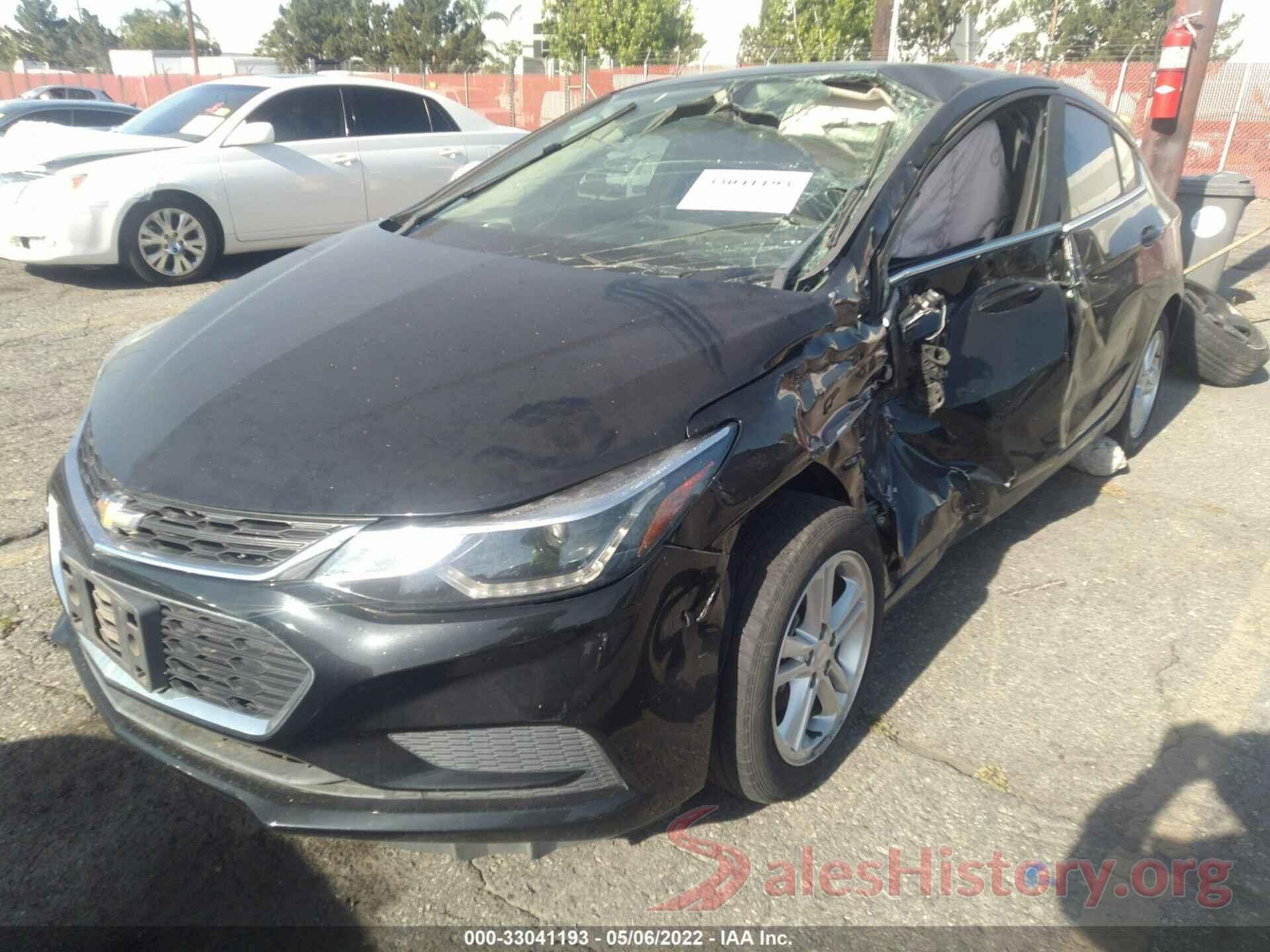 3G1BE6SMXHS597815 2017 CHEVROLET CRUZE