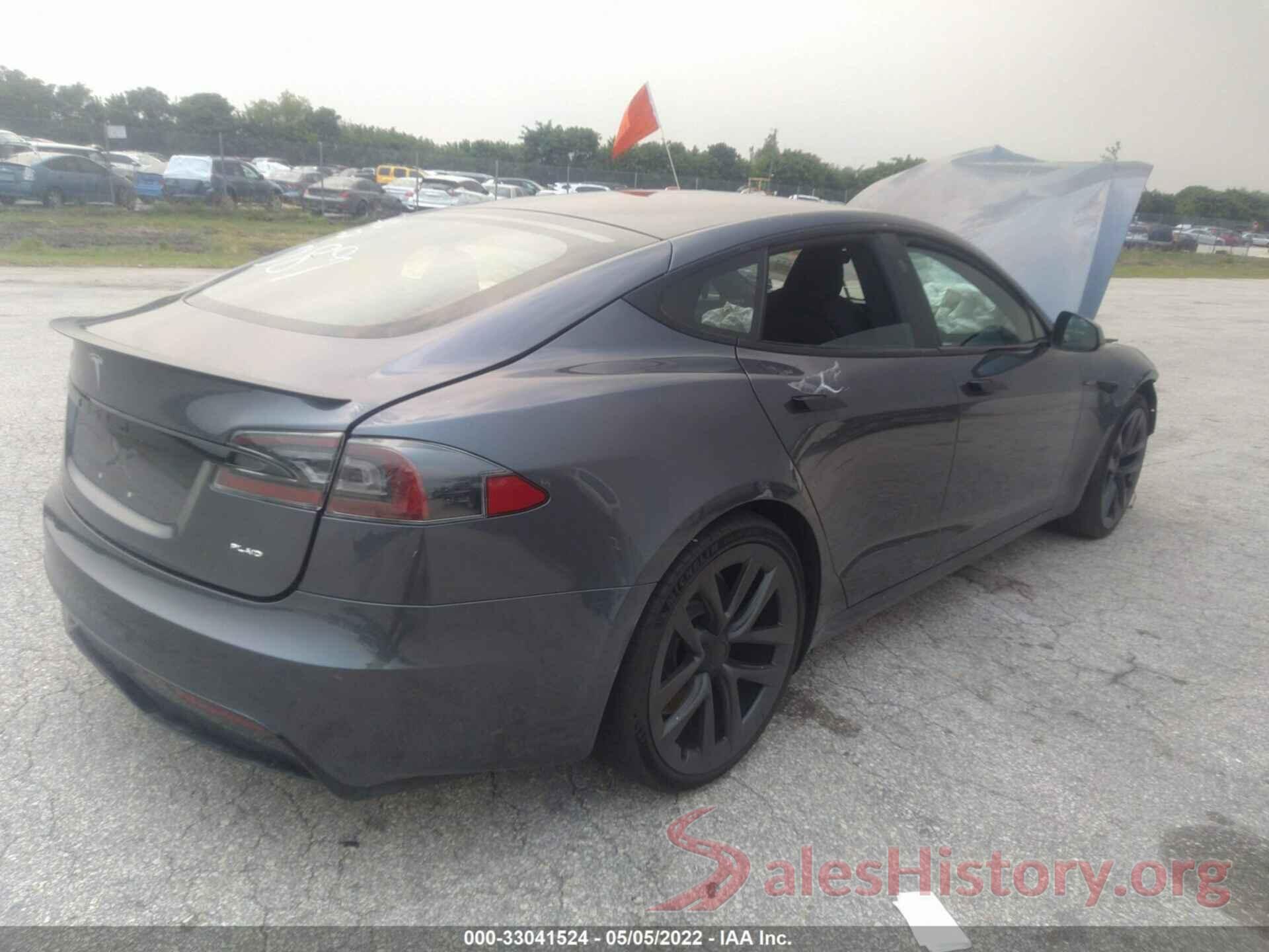 5YJSA1E63MF431089 2021 TESLA MODEL S