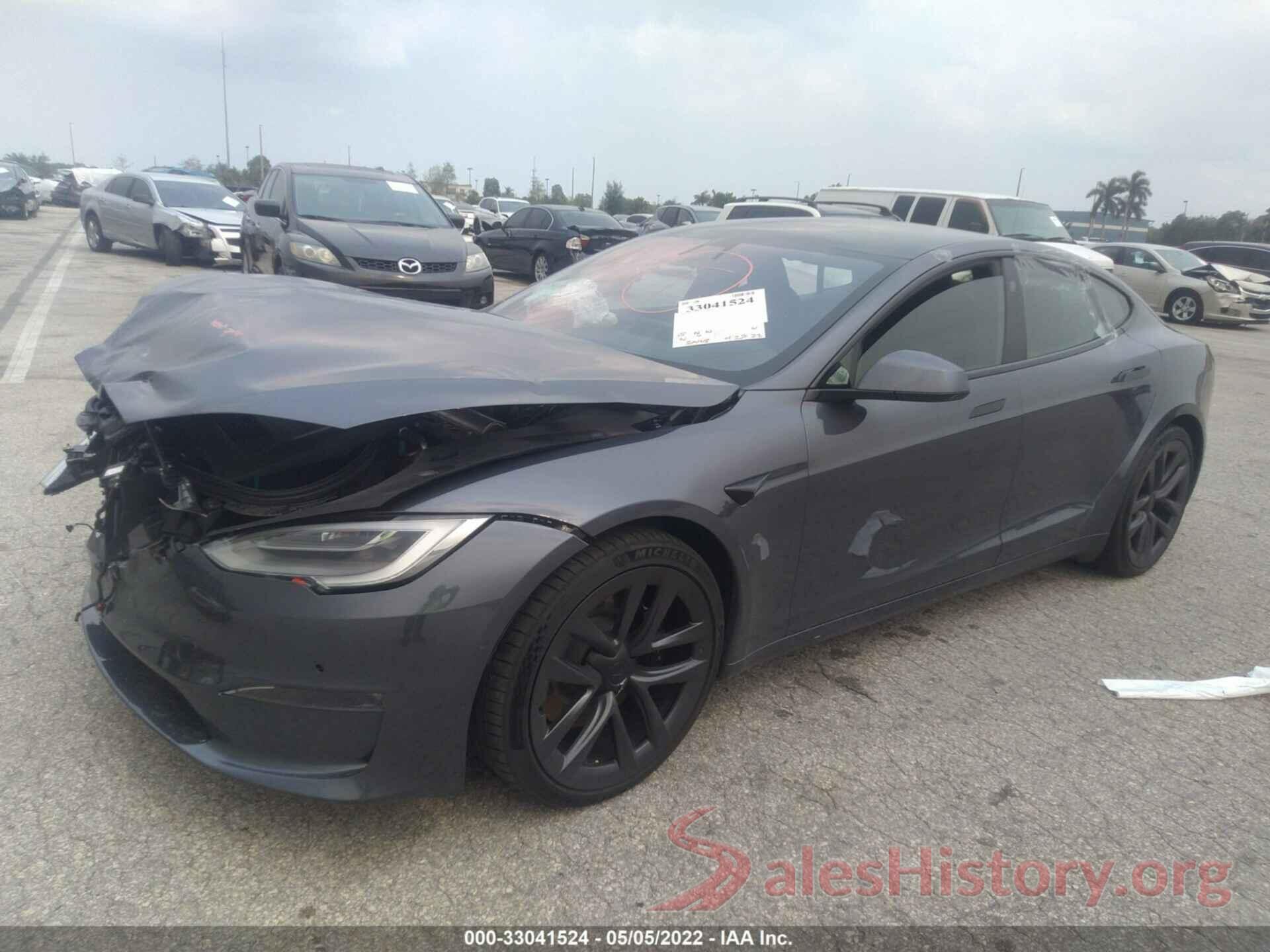 5YJSA1E63MF431089 2021 TESLA MODEL S