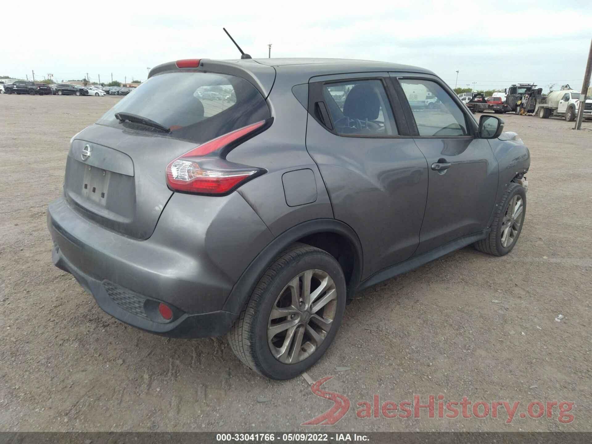 JN8AF5MR7GT602450 2016 NISSAN JUKE