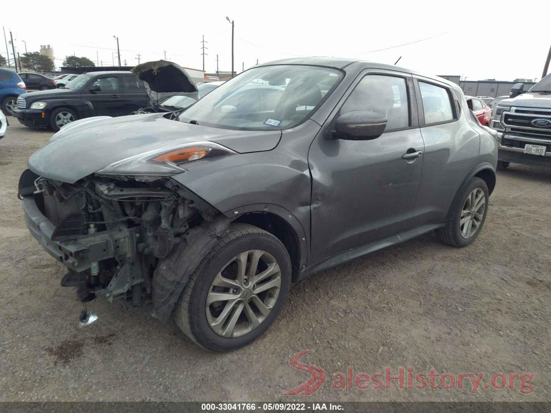 JN8AF5MR7GT602450 2016 NISSAN JUKE