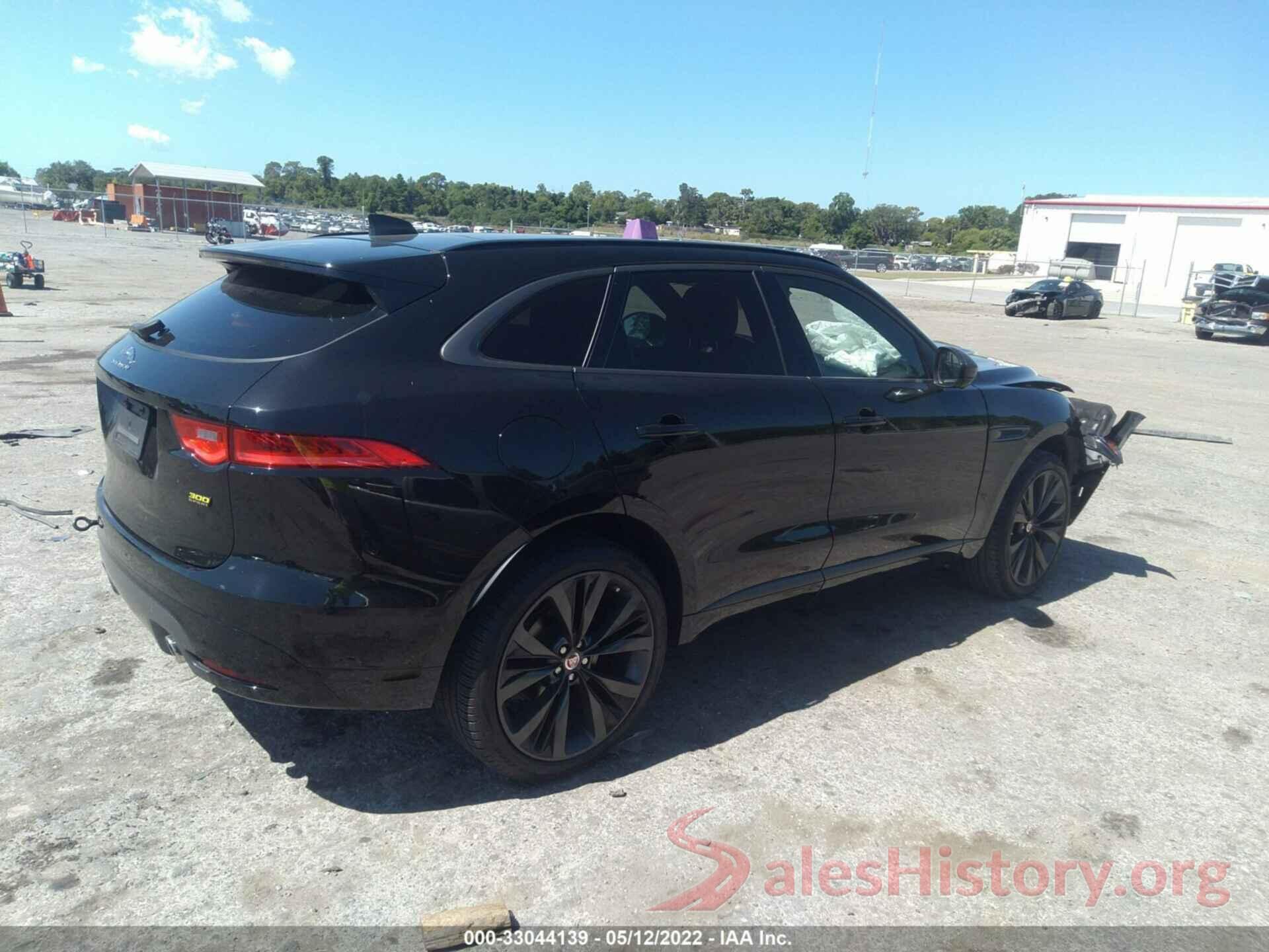 SADCX2GX2LA620763 2020 JAGUAR F-PACE