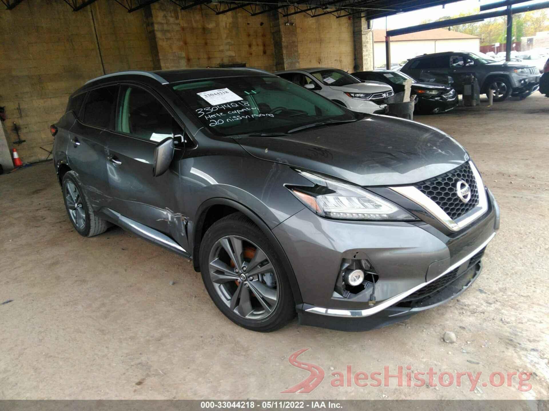 5N1AZ2DSXLN123910 2020 NISSAN MURANO