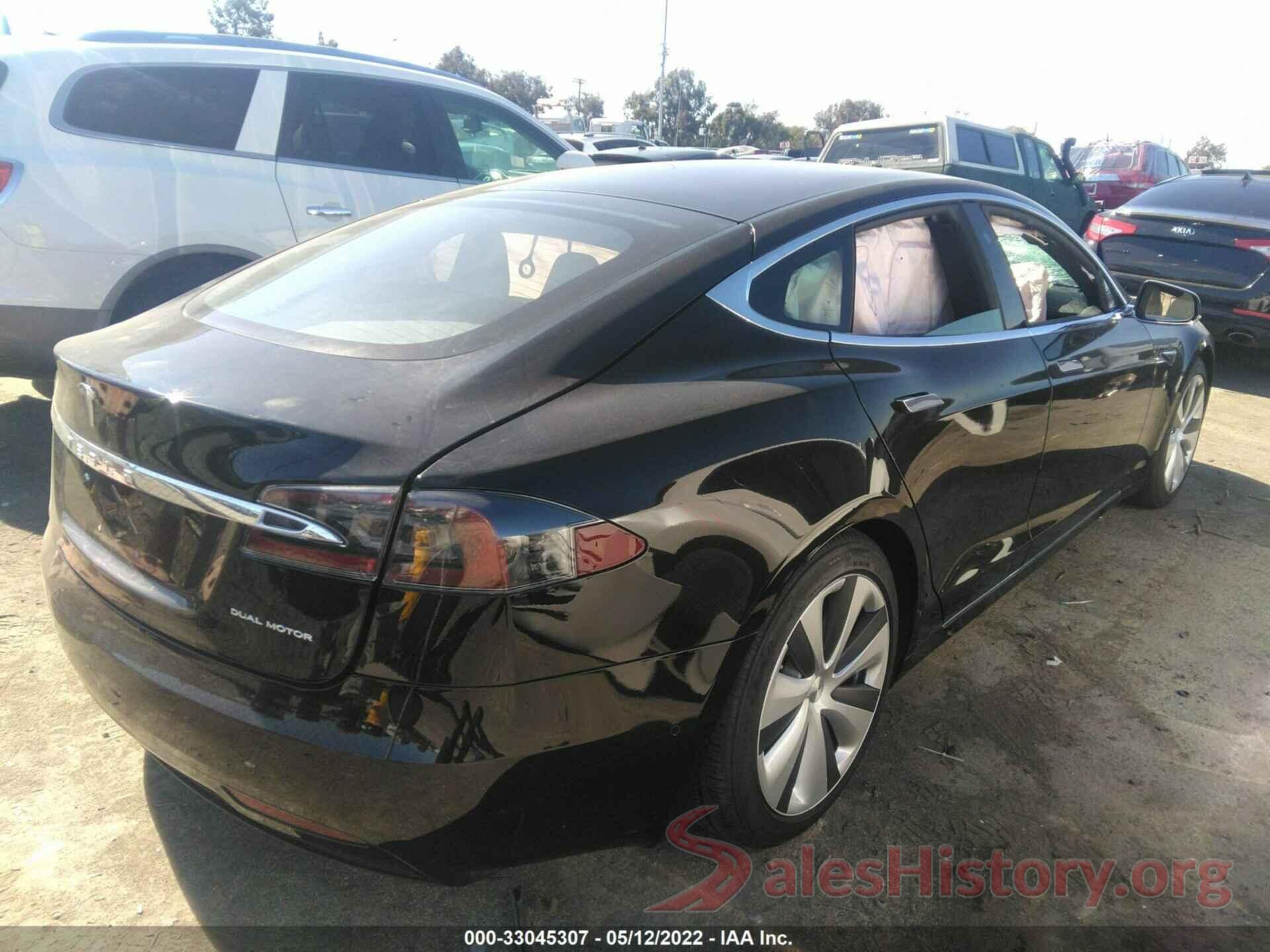 5YJSA1E23LF370659 2020 TESLA MODEL S