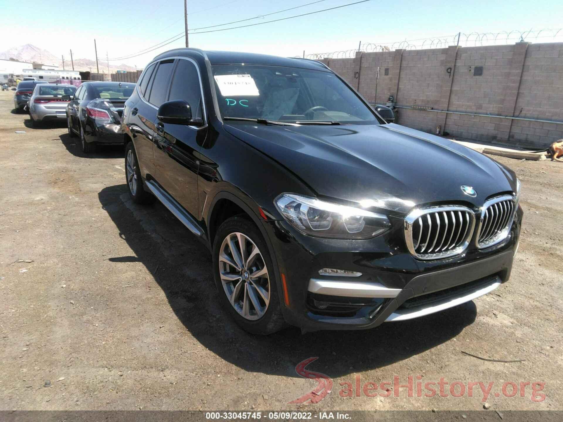 5UXTR9C53KLE12298 2019 BMW X3