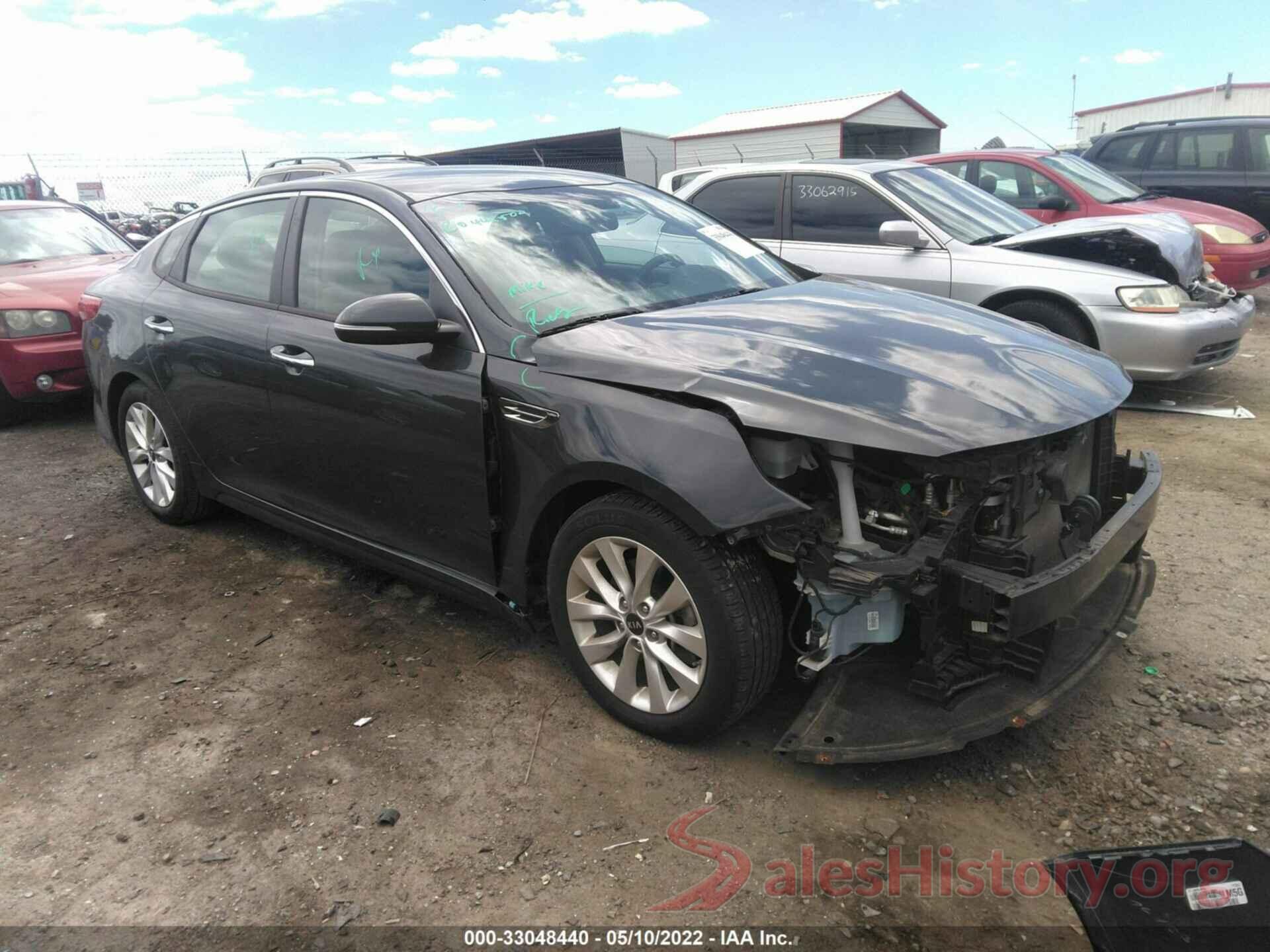 5XXGT4L31GG044195 2016 KIA OPTIMA