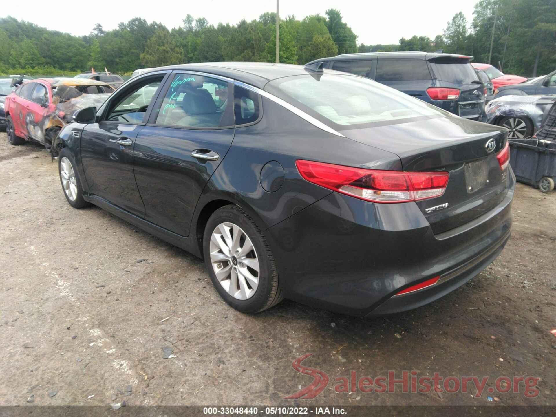 5XXGT4L31GG044195 2016 KIA OPTIMA