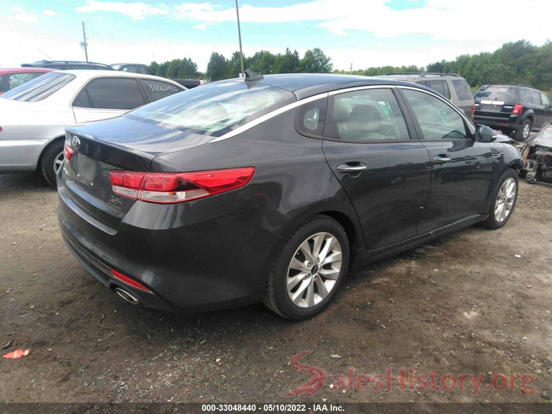 5XXGT4L31GG044195 2016 KIA OPTIMA