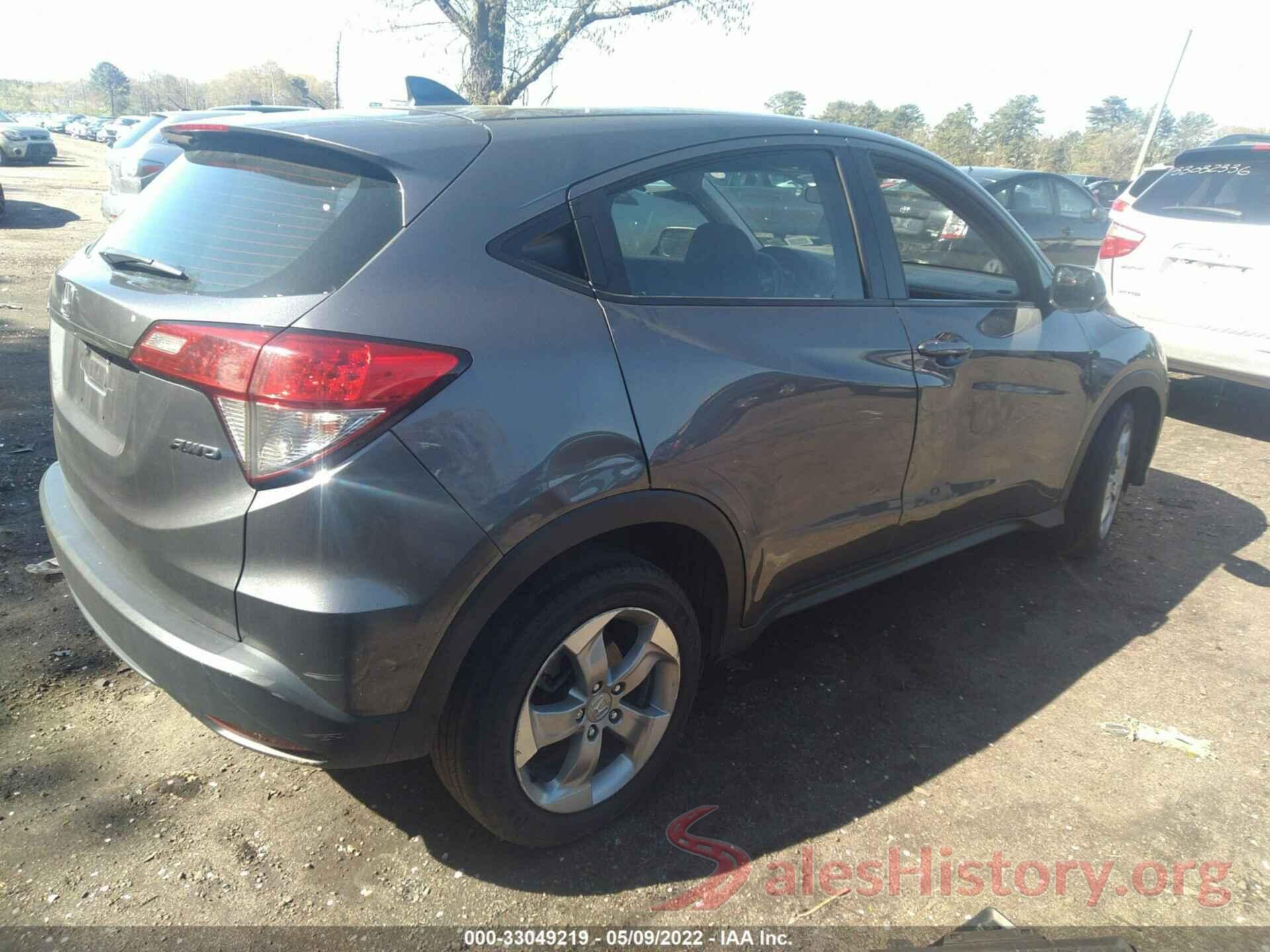 3CZRU6H36KG723728 2019 HONDA HR-V