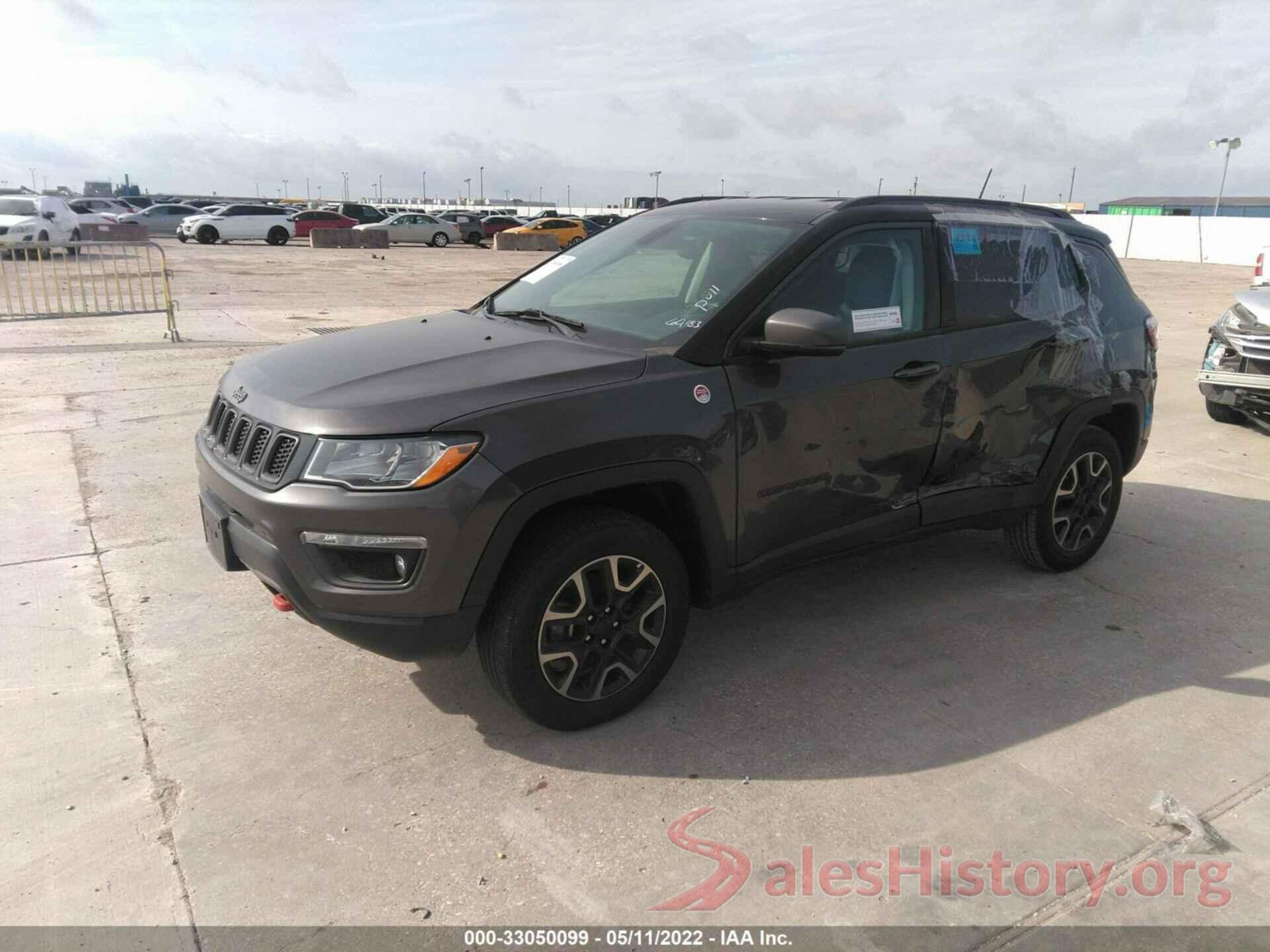 3C4NJDDB4KT722003 2019 JEEP COMPASS