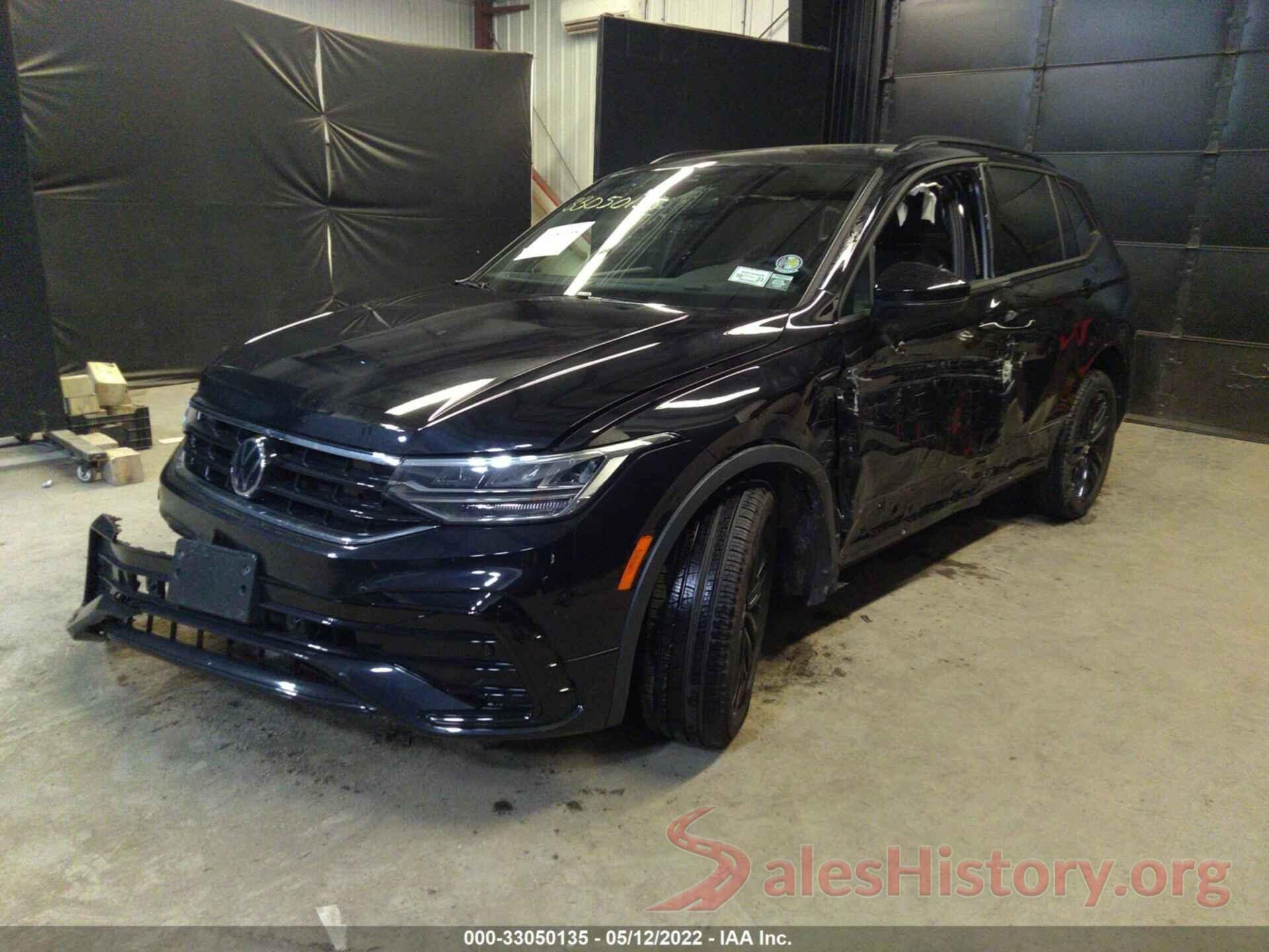 3VV8B7AXXNM002782 2022 VOLKSWAGEN TIGUAN