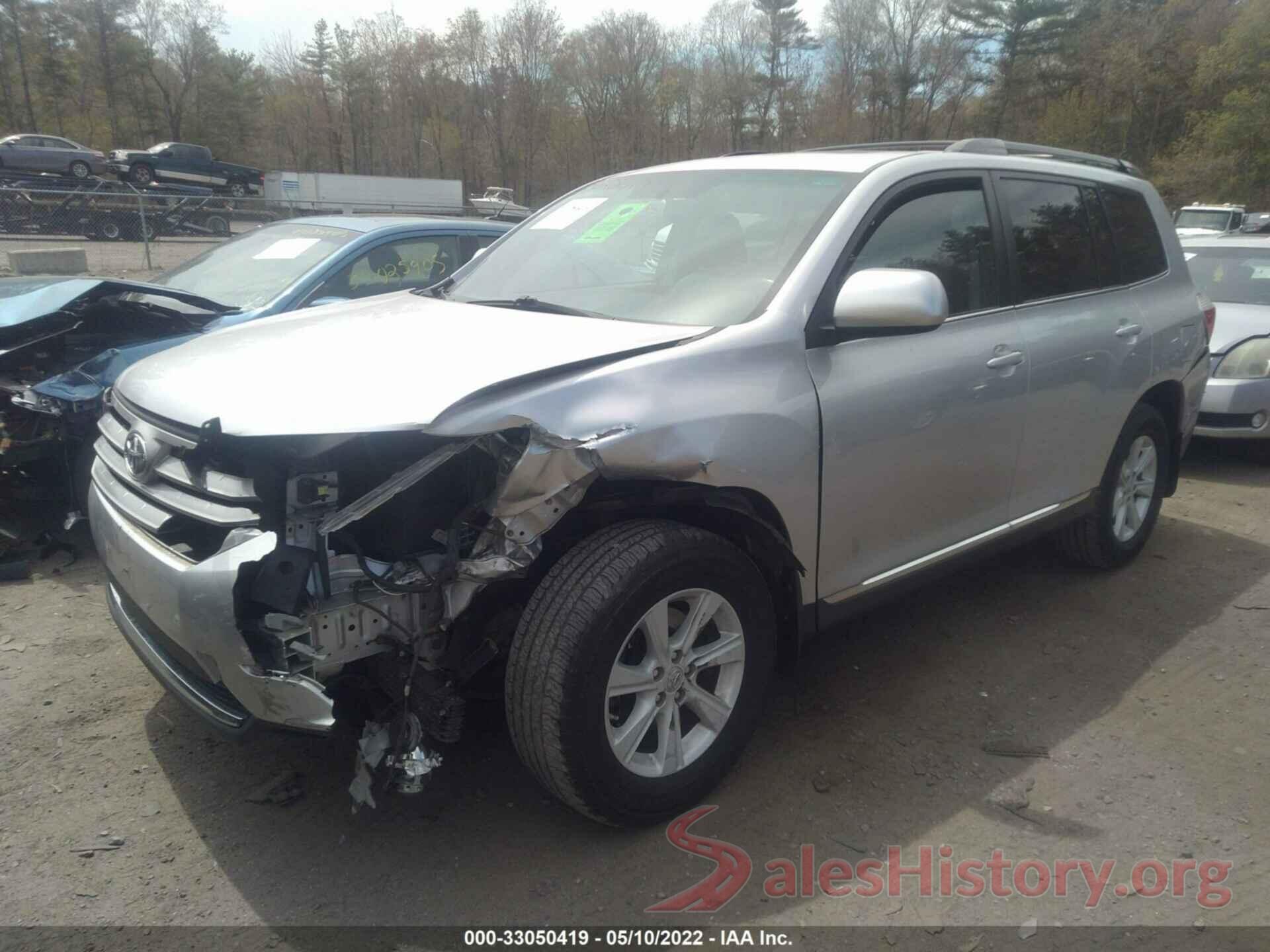 5TDBK3EH6DS226355 2013 TOYOTA HIGHLANDER