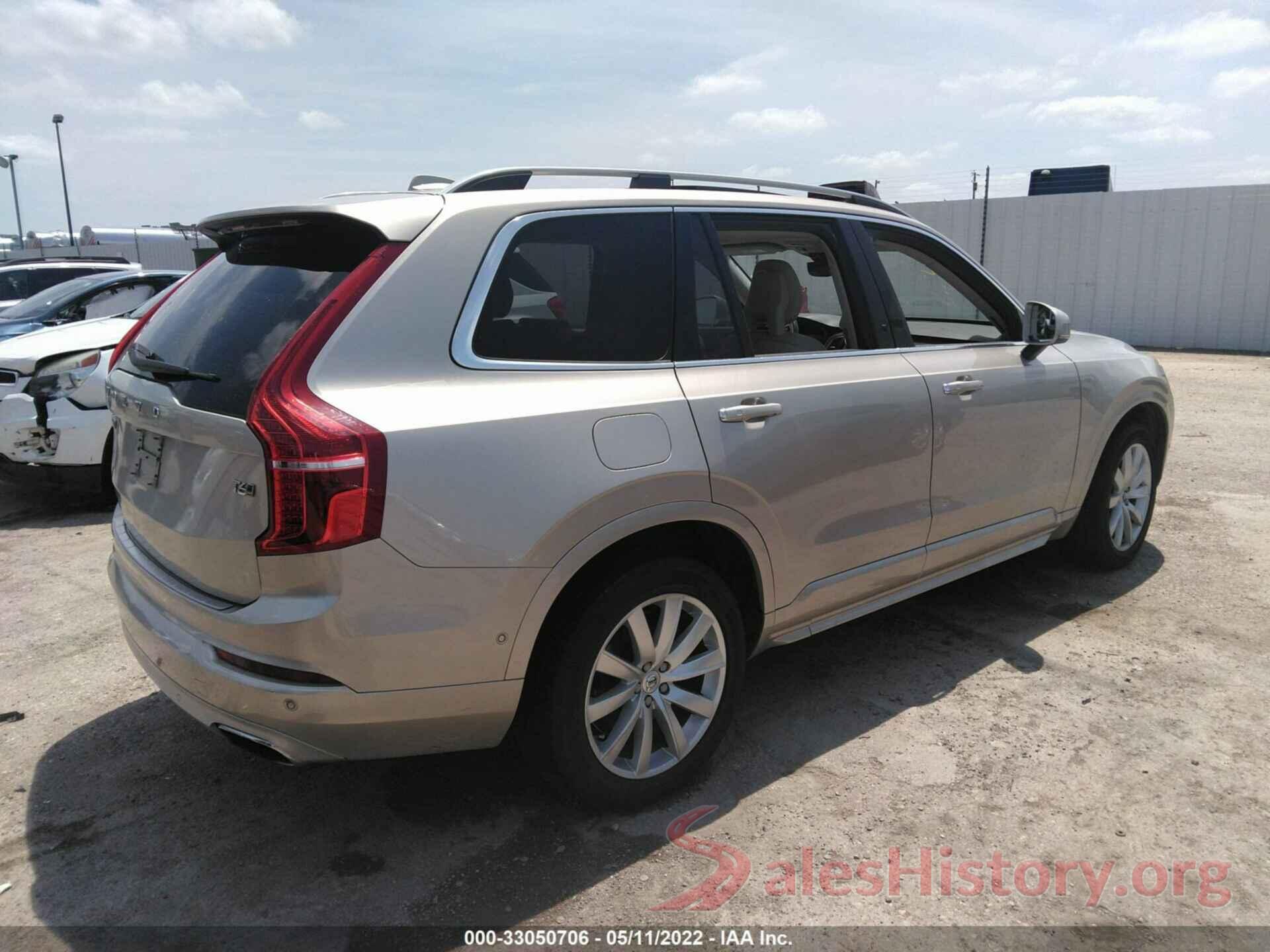 YV4A22PK0G1038461 2016 VOLVO XC90