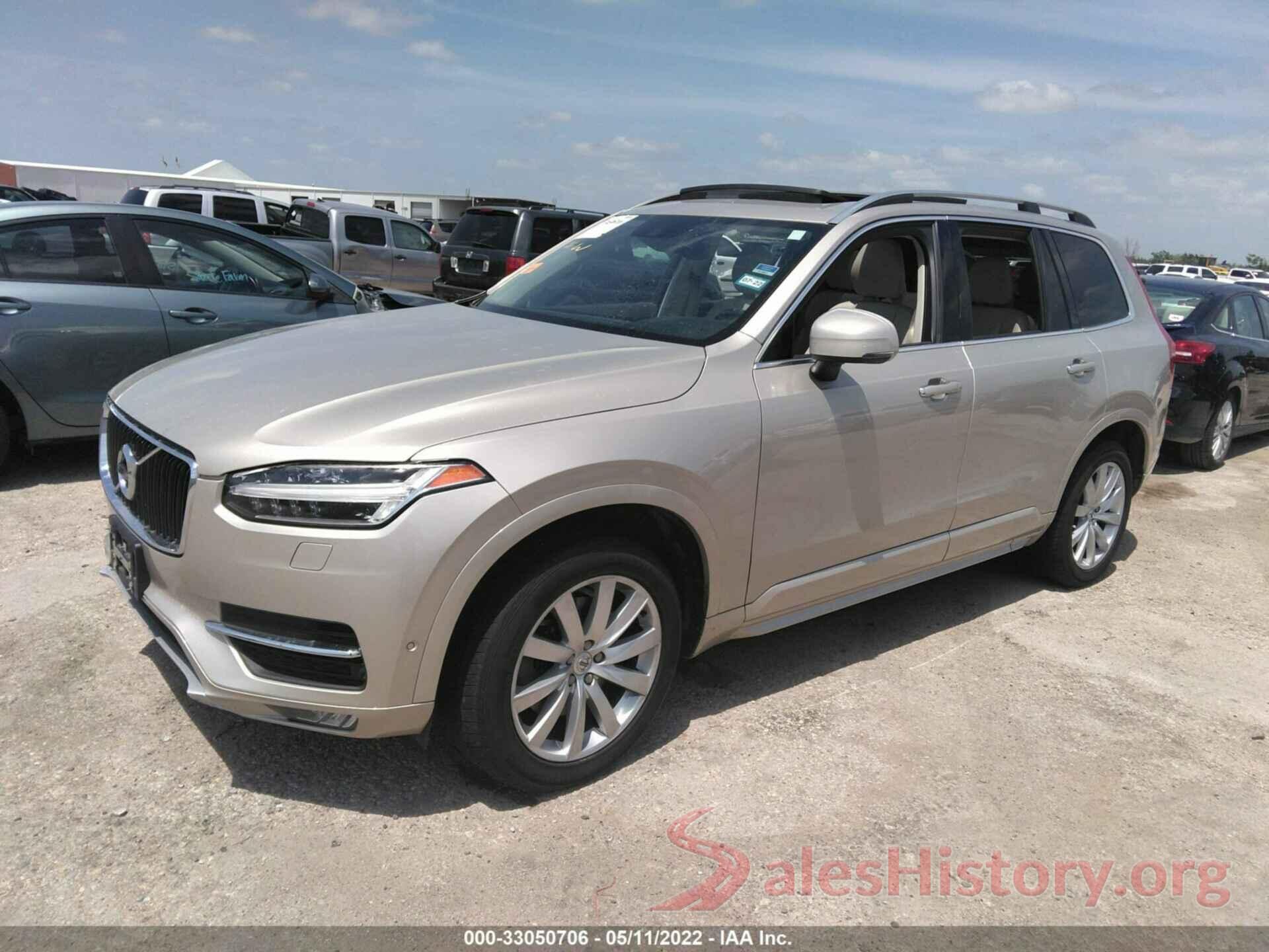 YV4A22PK0G1038461 2016 VOLVO XC90