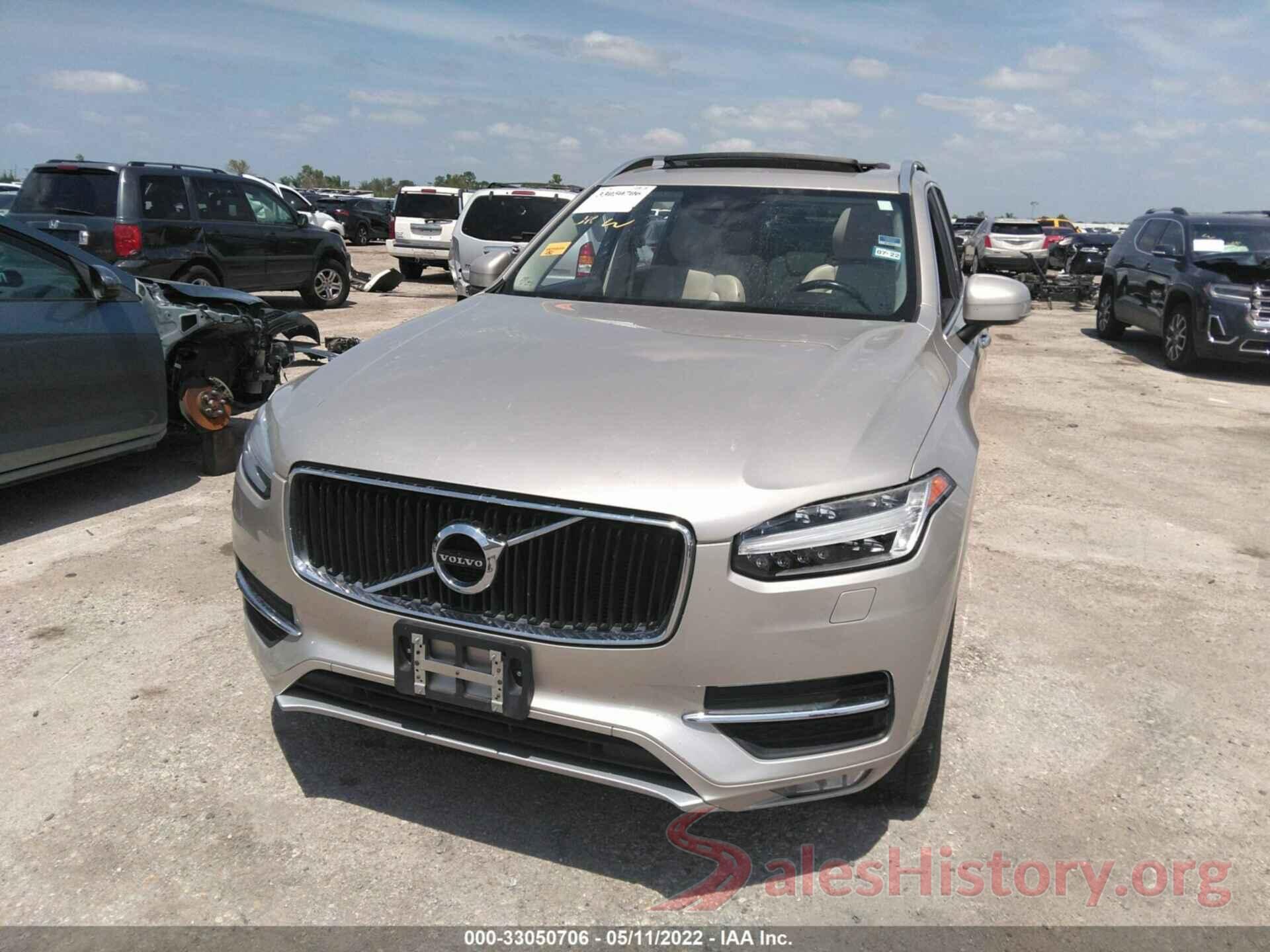 YV4A22PK0G1038461 2016 VOLVO XC90