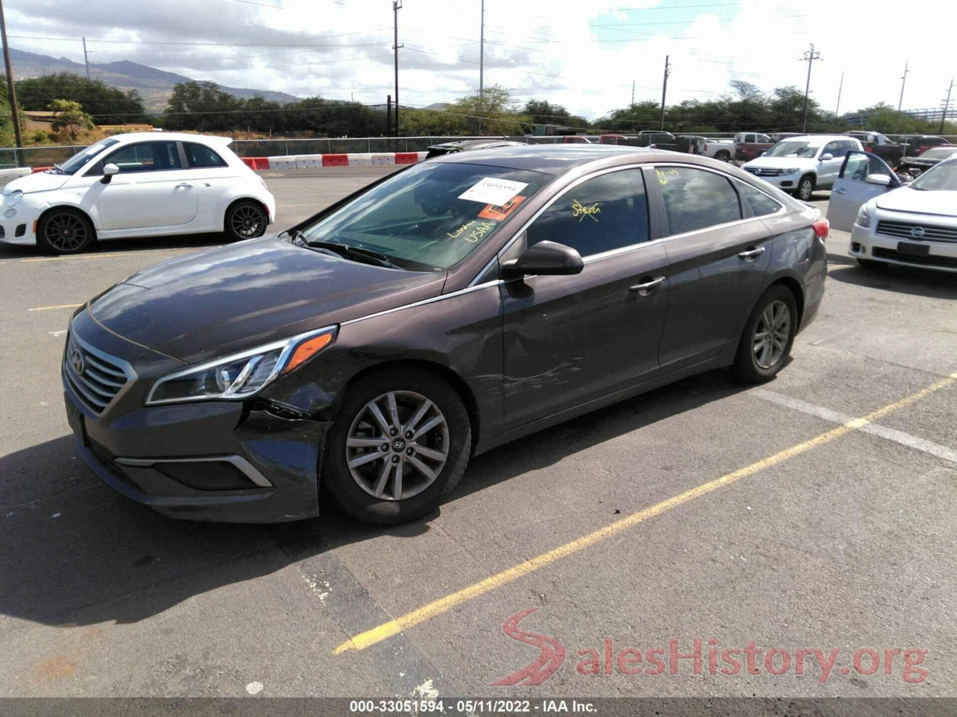 5NPE24AF1HH543639 2017 HYUNDAI SONATA