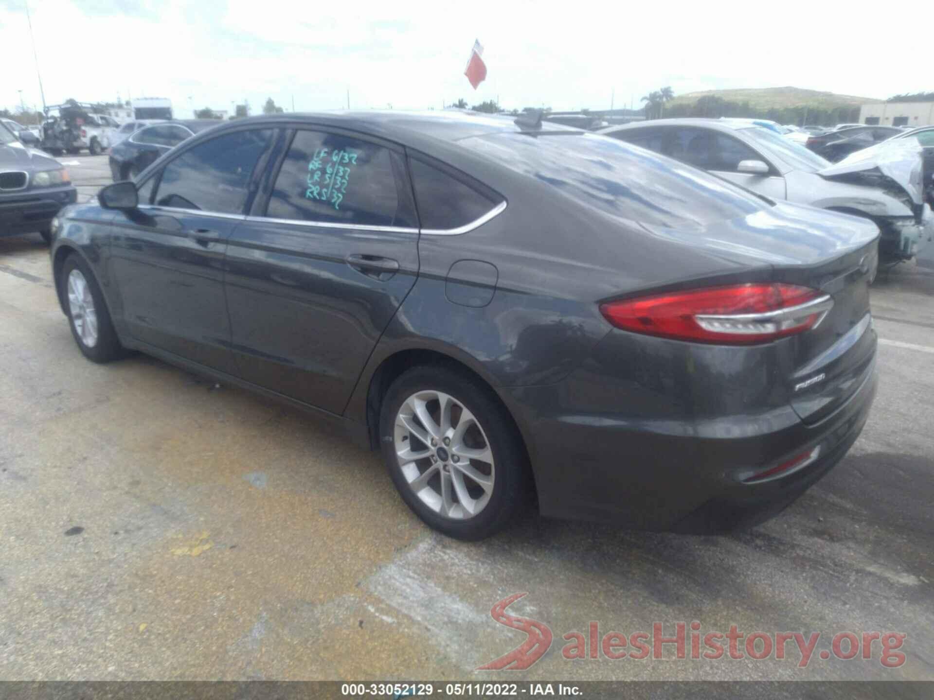 3FA6P0HD6KR107897 2019 FORD FUSION