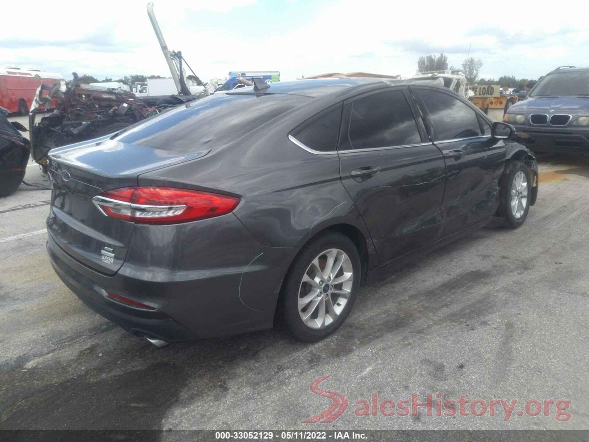 3FA6P0HD6KR107897 2019 FORD FUSION