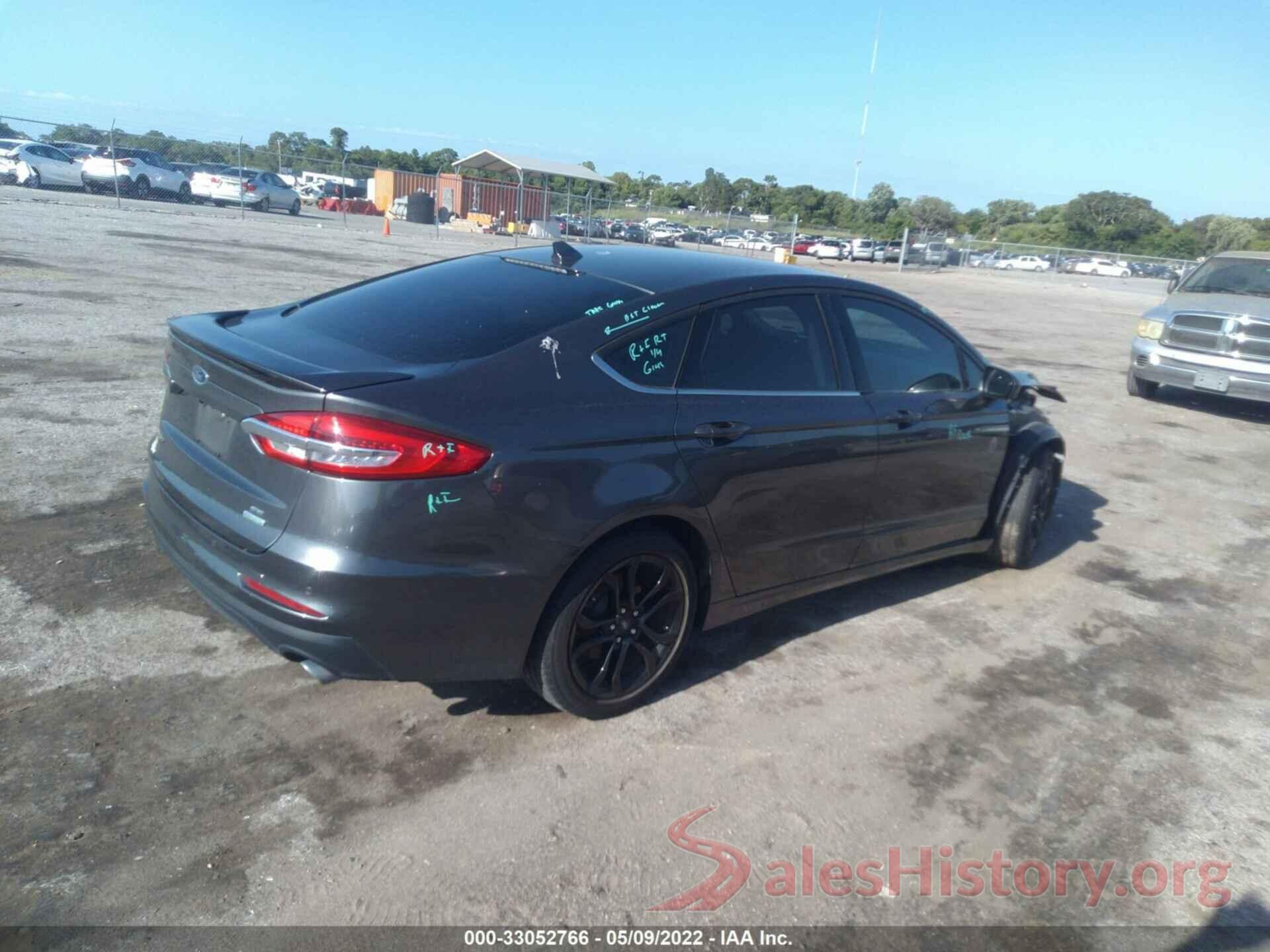 3FA6P0HD6KR280996 2019 FORD FUSION