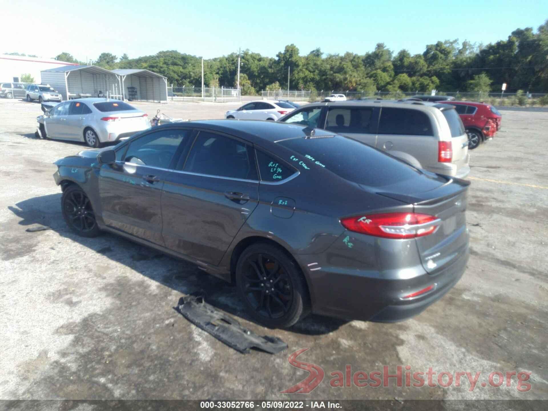 3FA6P0HD6KR280996 2019 FORD FUSION