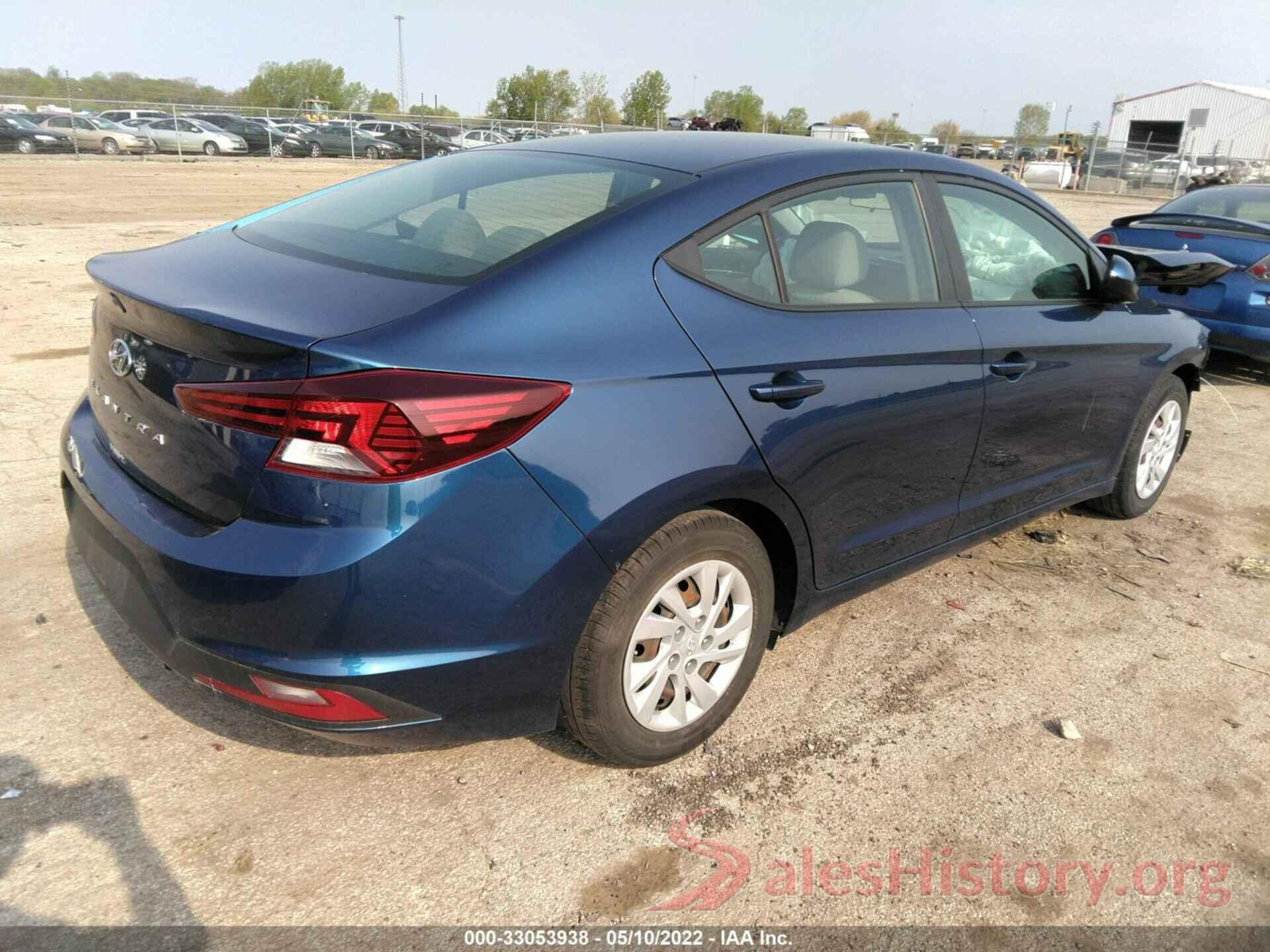 5NPD74LF6KH464226 2019 HYUNDAI ELANTRA