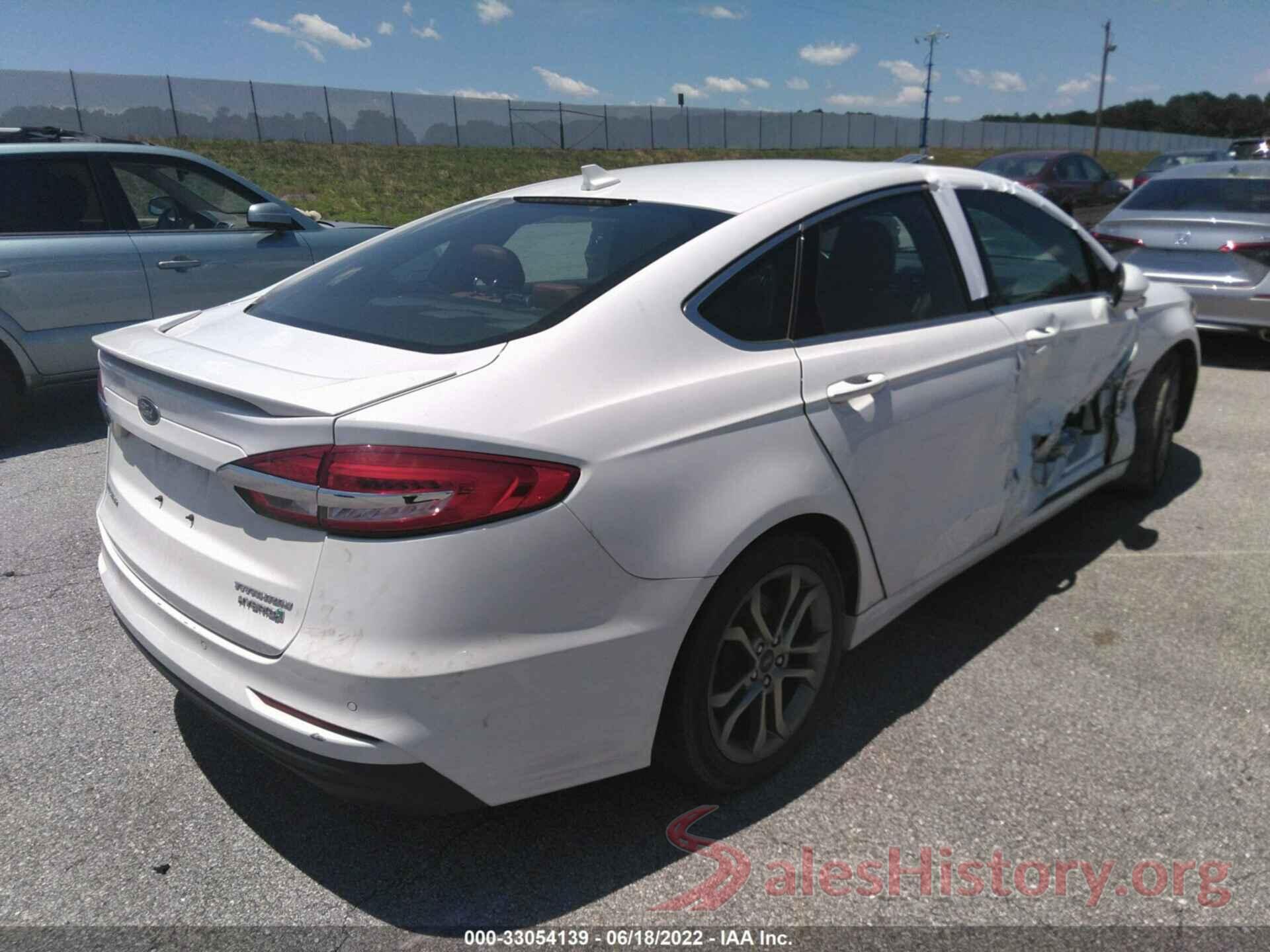 3FA6P0RUXKR273600 2019 FORD FUSION HYBRID