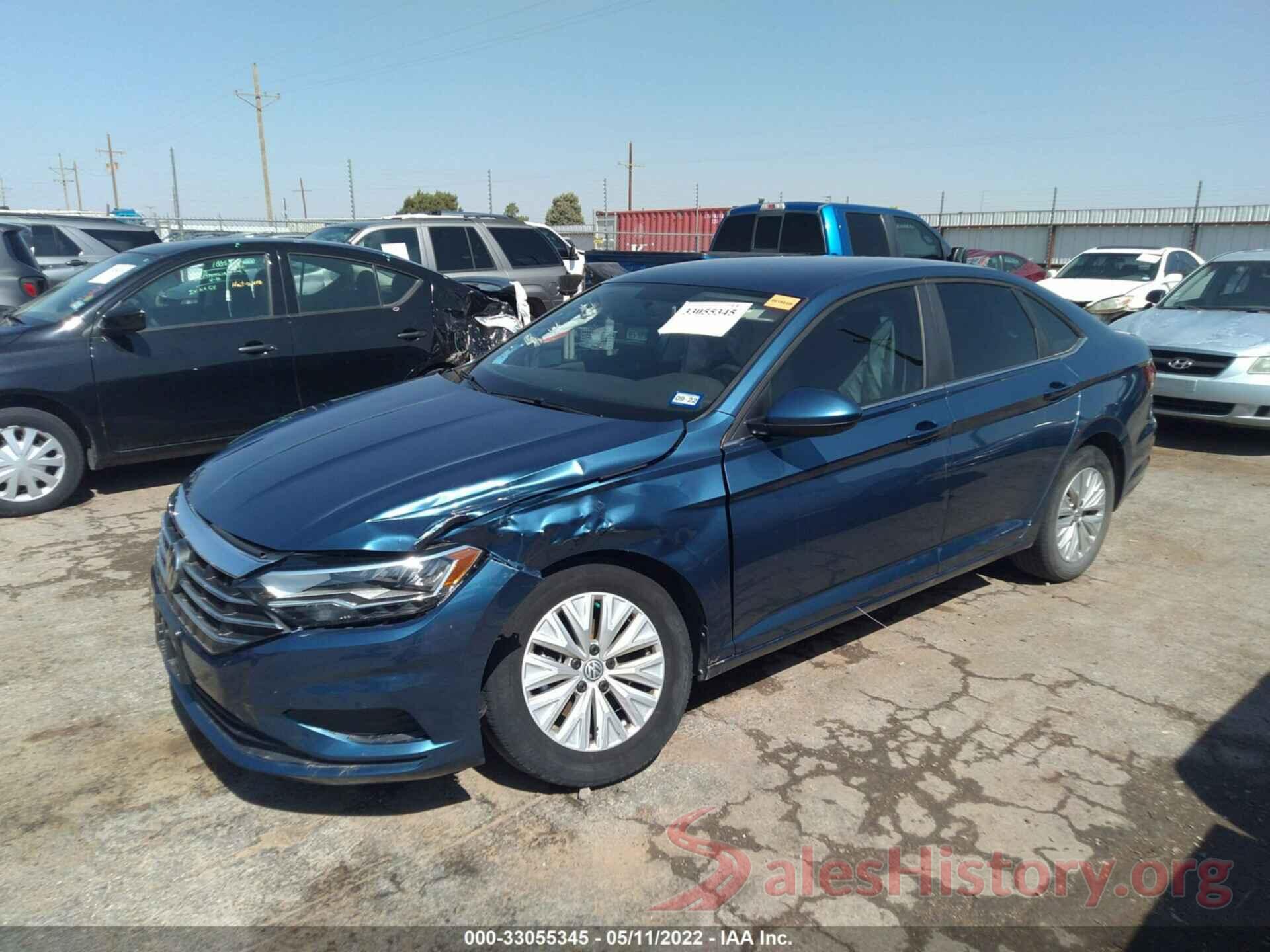 3VWCB7BU2KM232502 2019 VOLKSWAGEN JETTA