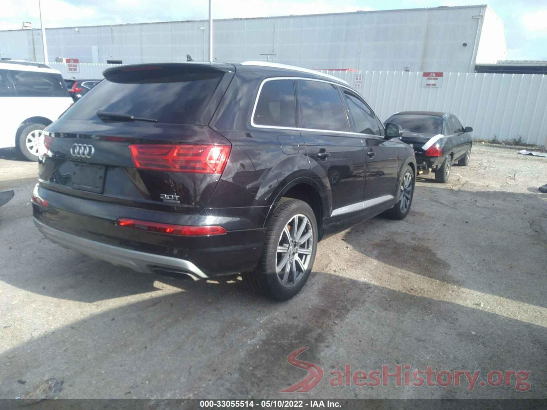 WA1LAAF77HD055404 2017 AUDI Q7