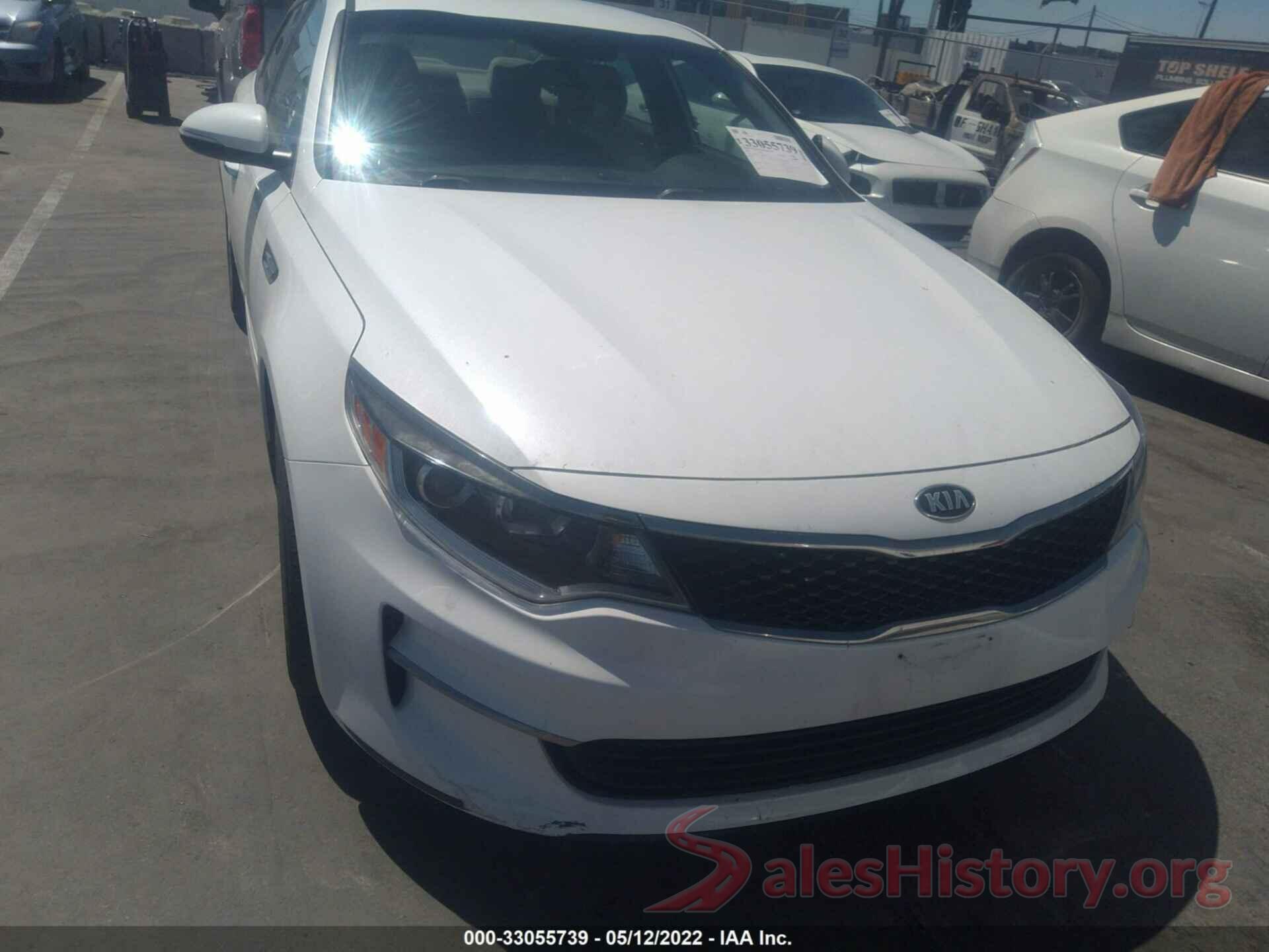 5XXGT4L31GG045217 2016 KIA OPTIMA