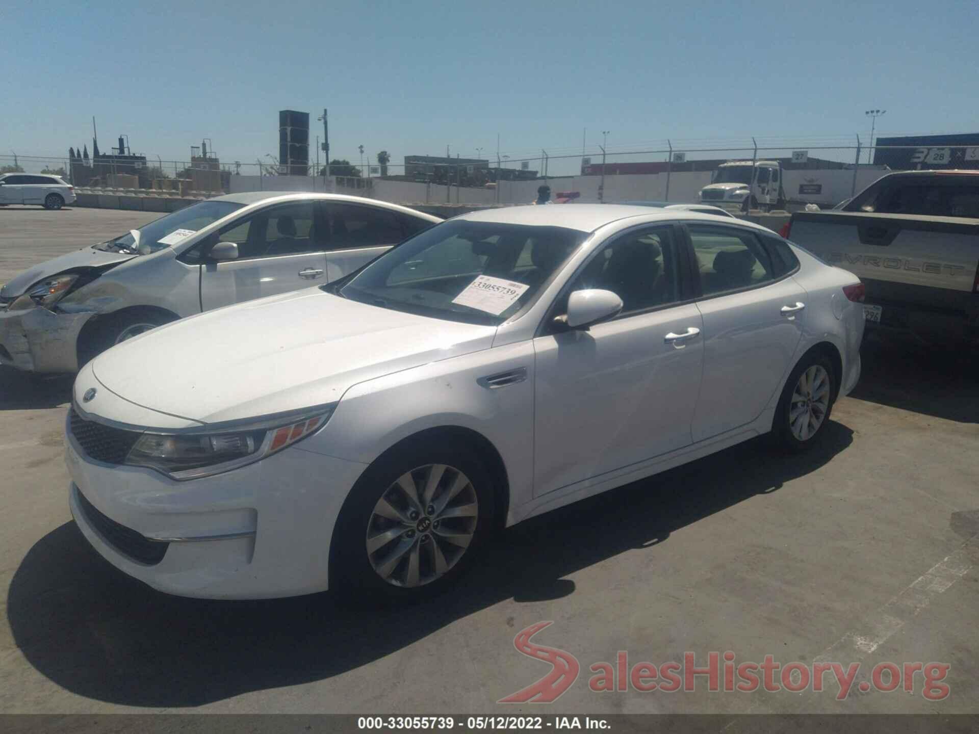 5XXGT4L31GG045217 2016 KIA OPTIMA