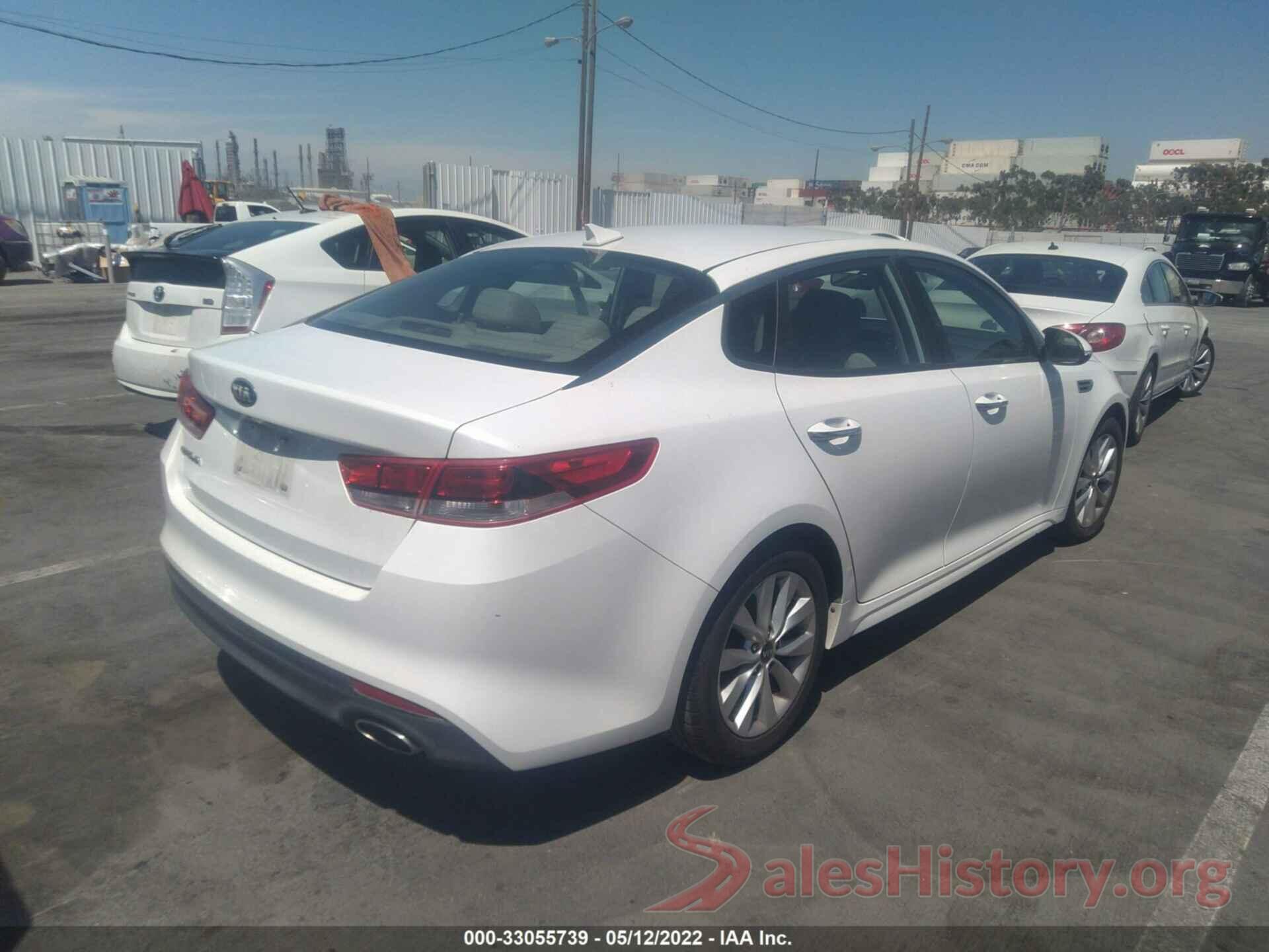 5XXGT4L31GG045217 2016 KIA OPTIMA