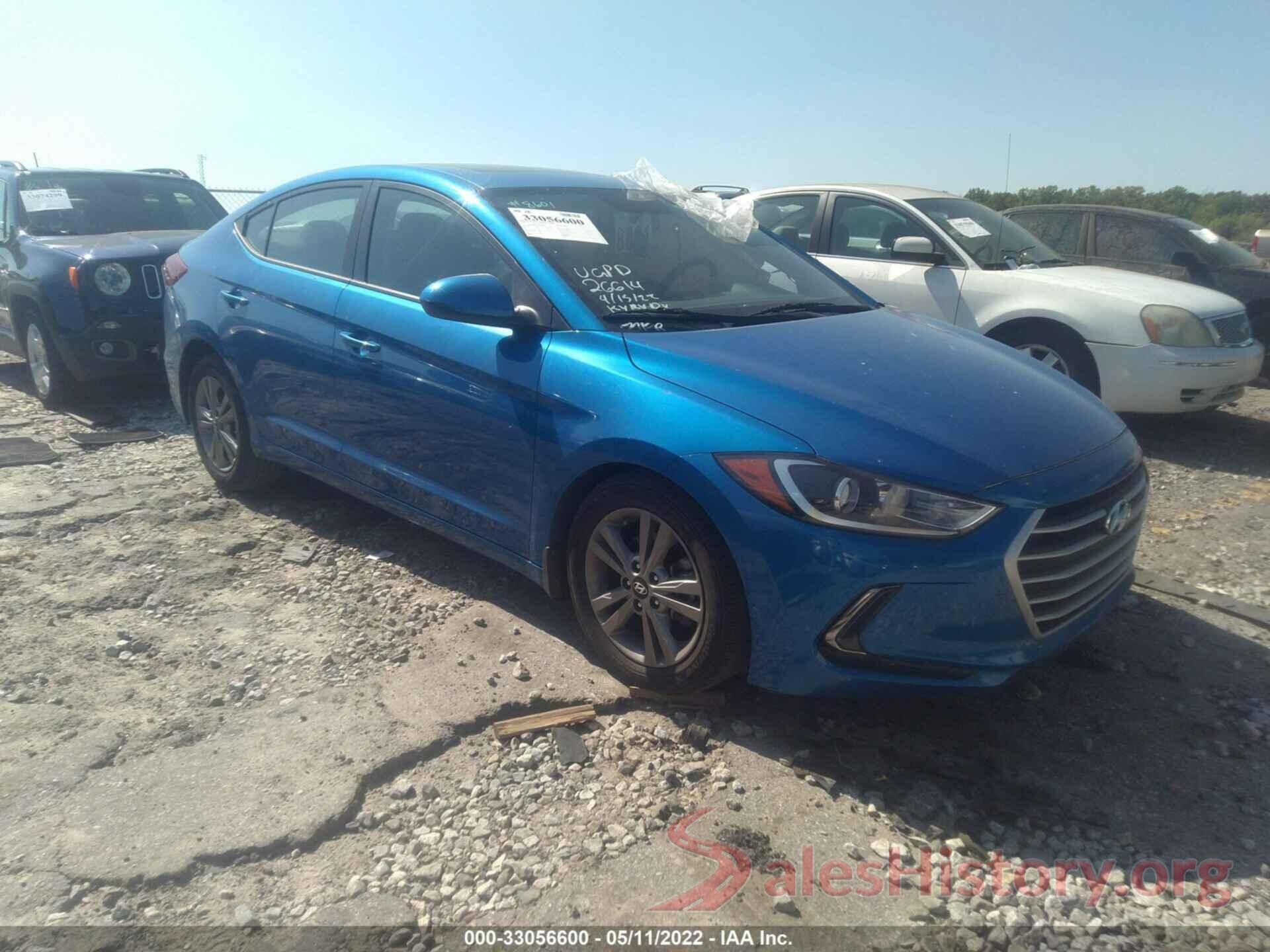 KMHD84LF2HU410283 2017 HYUNDAI ELANTRA