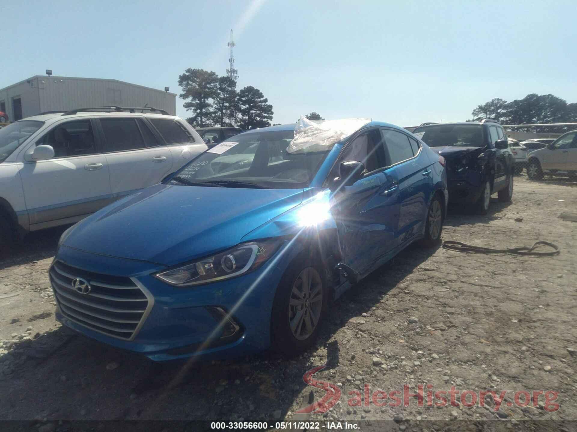 KMHD84LF2HU410283 2017 HYUNDAI ELANTRA