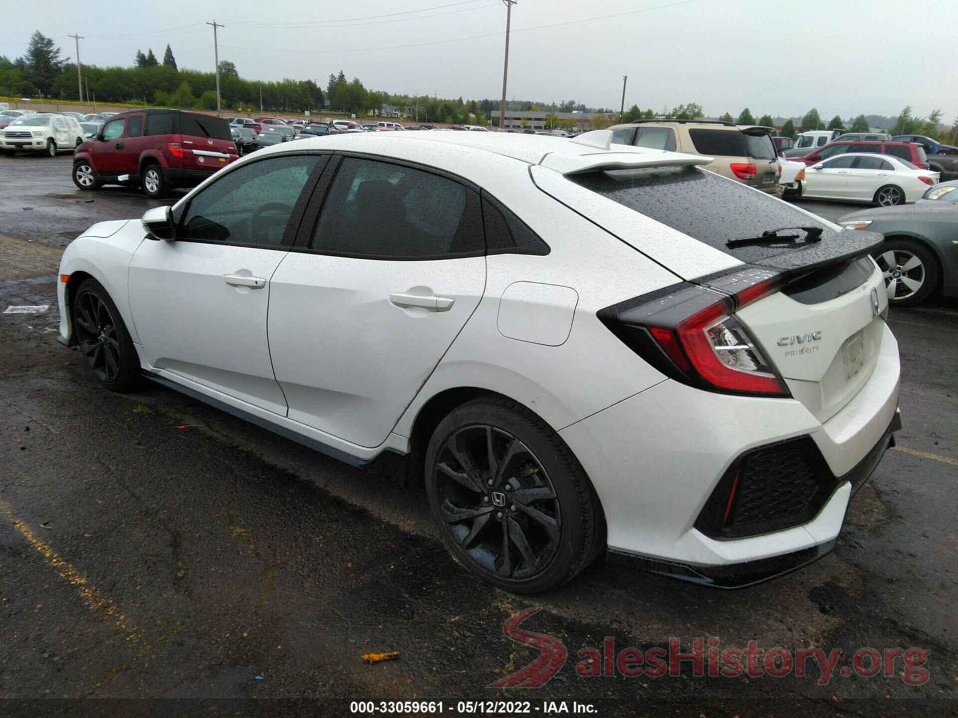 SHHFK7H45JU237430 2018 HONDA CIVIC HATCHBACK