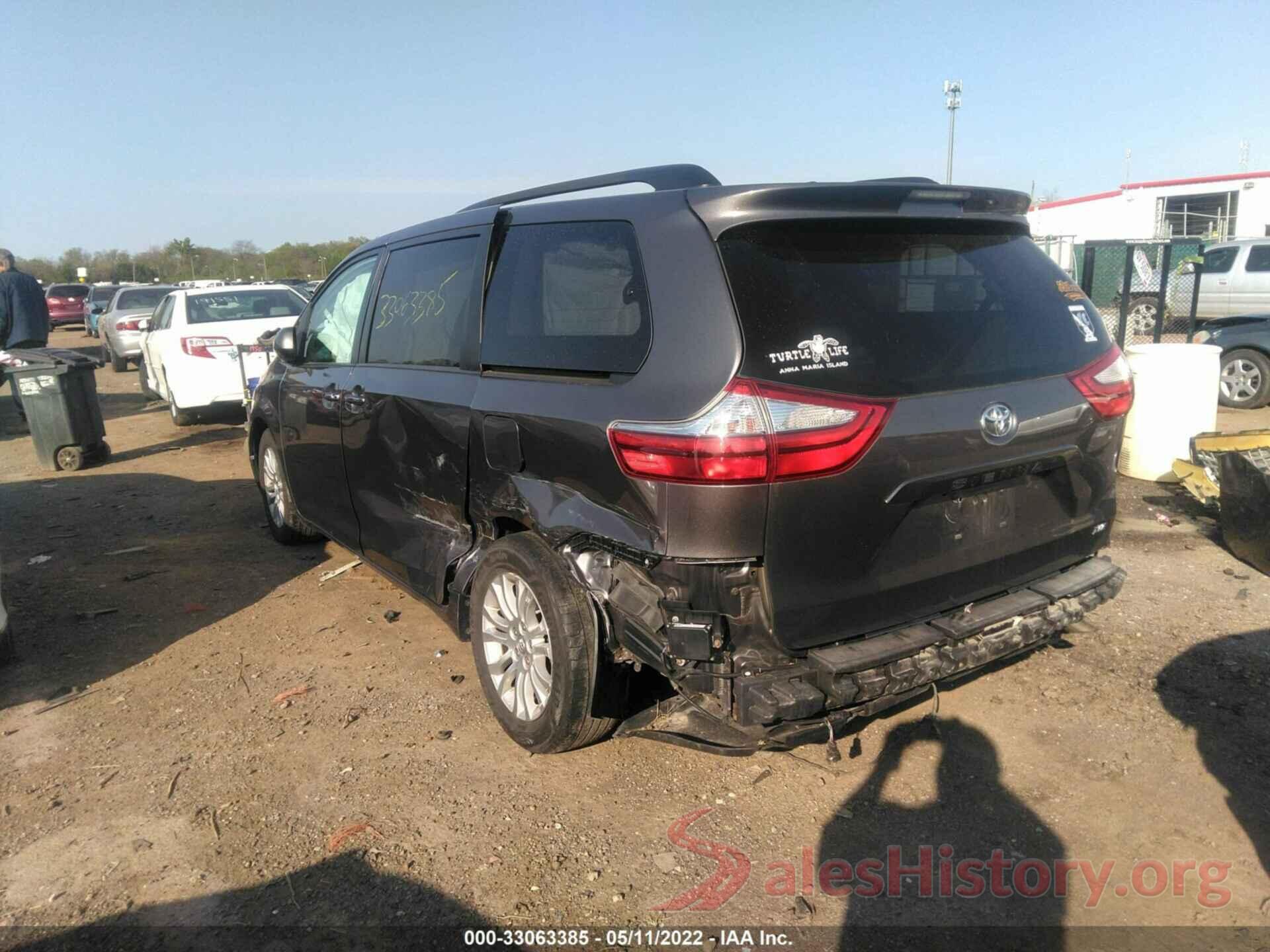 5TDYK3DC2GS715453 2016 TOYOTA SIENNA