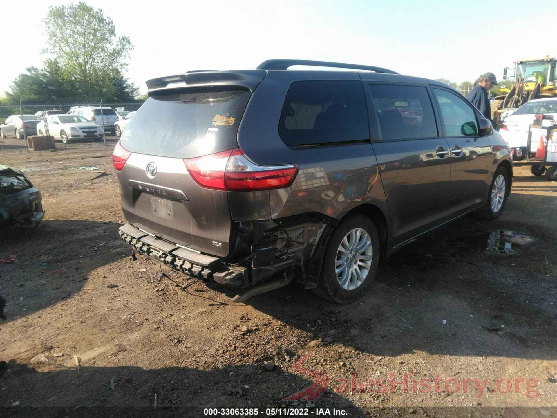 5TDYK3DC2GS715453 2016 TOYOTA SIENNA