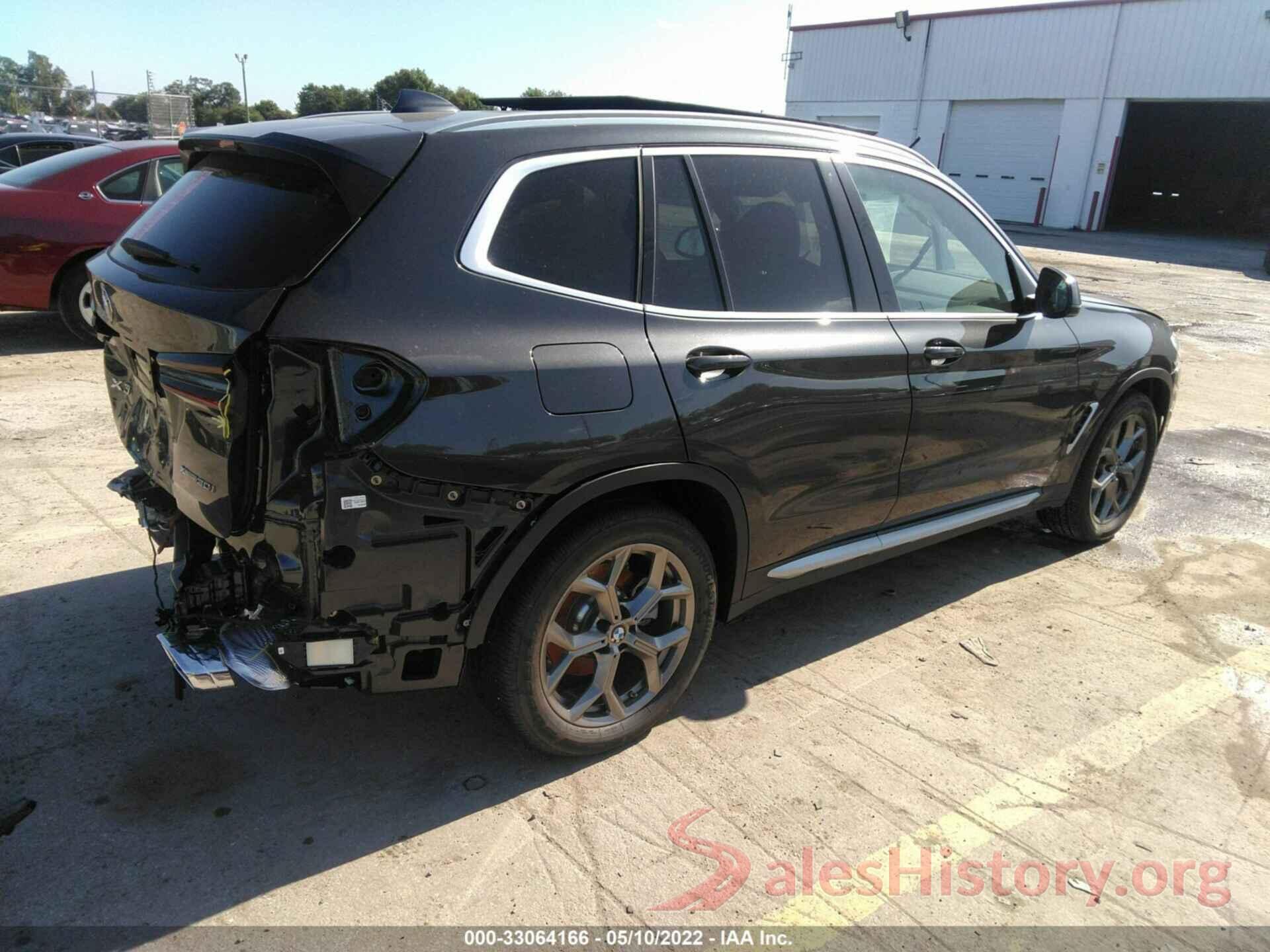 5UX53DP04N9L73165 2022 BMW X3