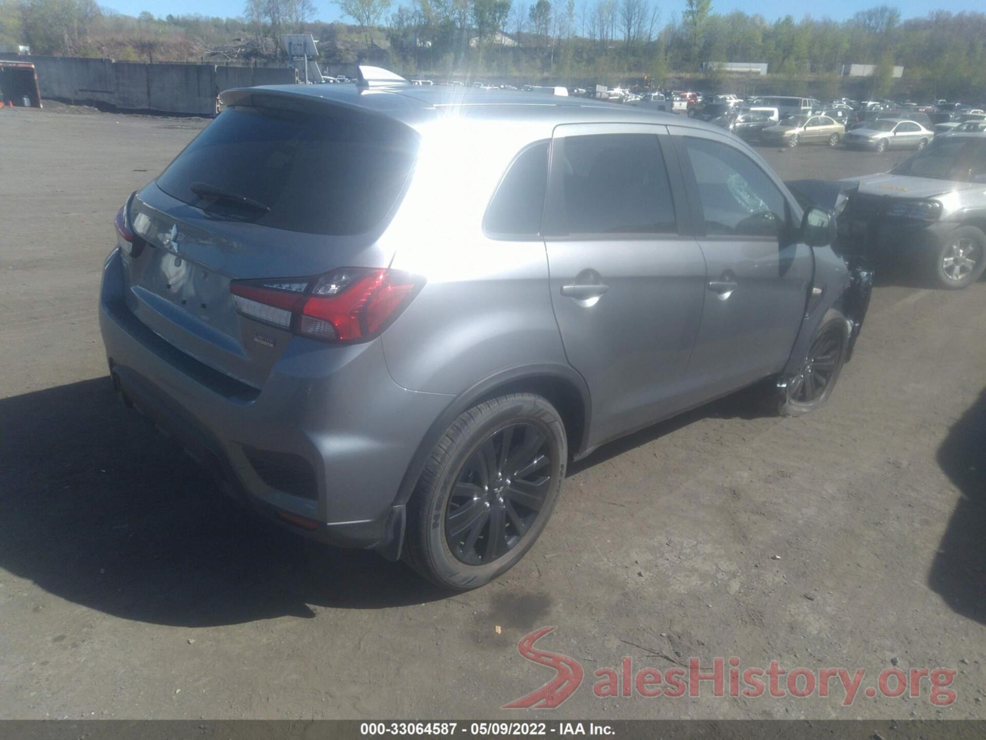 JA4APUAUXNU008111 2022 MITSUBISHI OUTLANDER SPORT