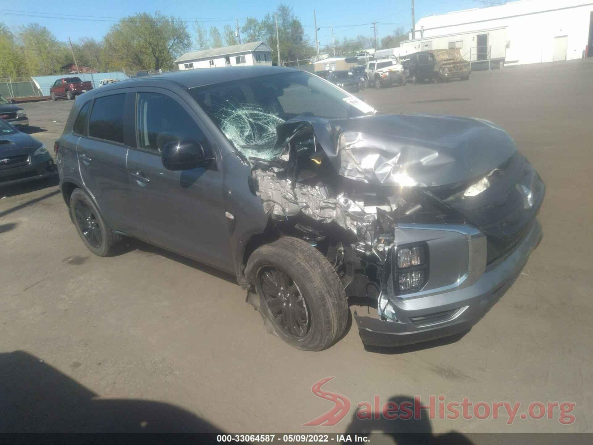 JA4APUAUXNU008111 2022 MITSUBISHI OUTLANDER SPORT