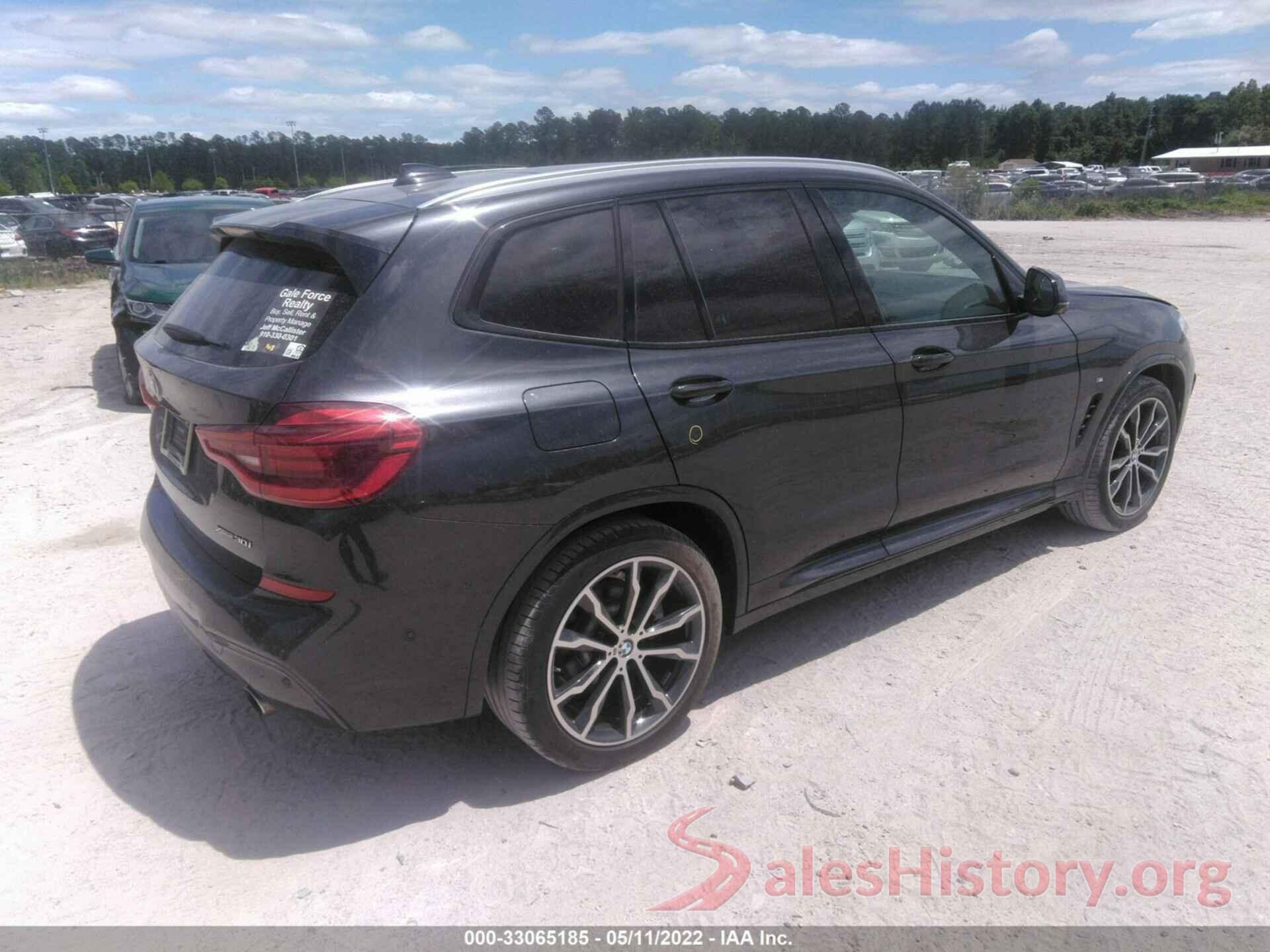 5UXTR9C53KLE16092 2019 BMW X3