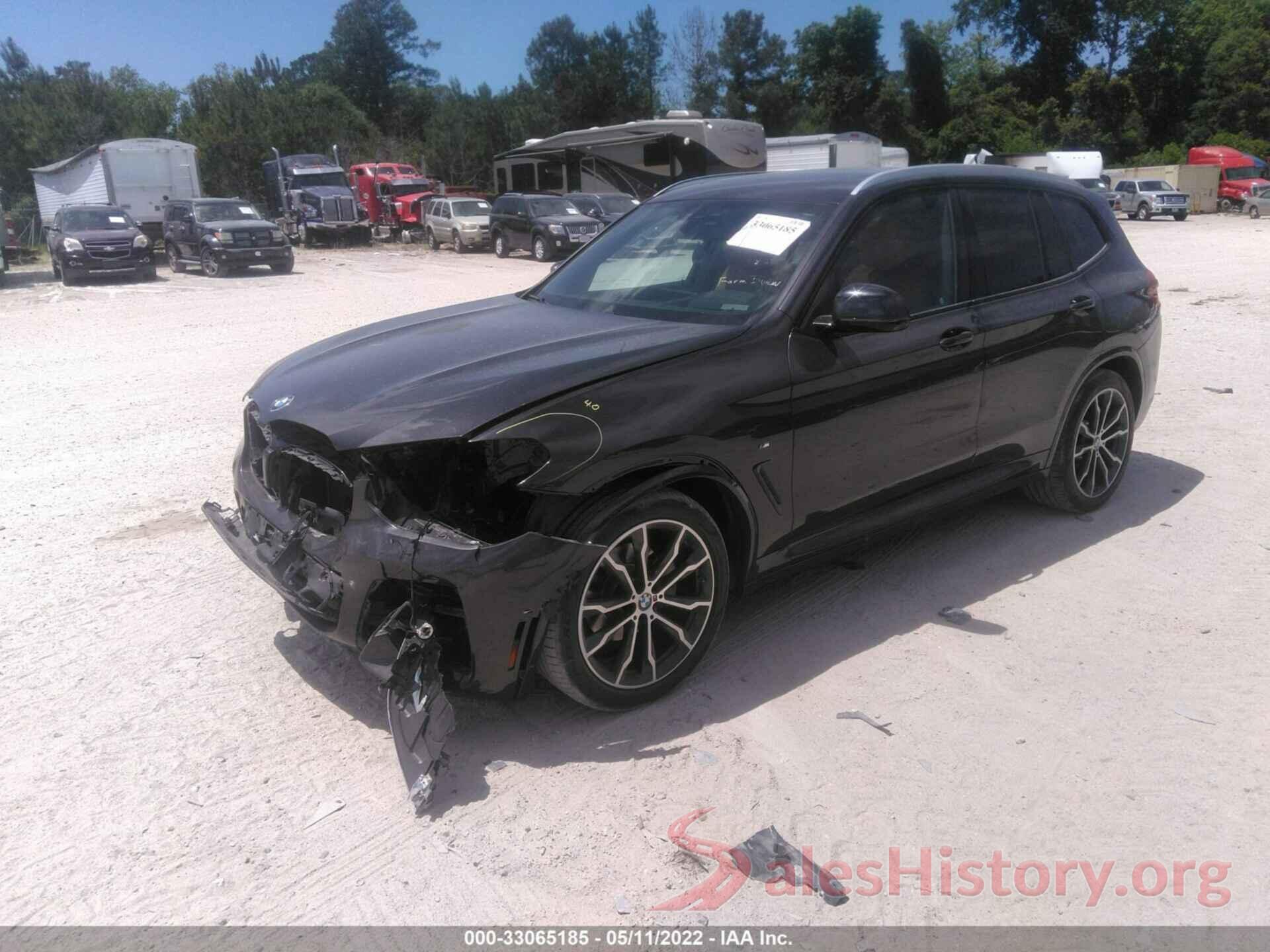 5UXTR9C53KLE16092 2019 BMW X3