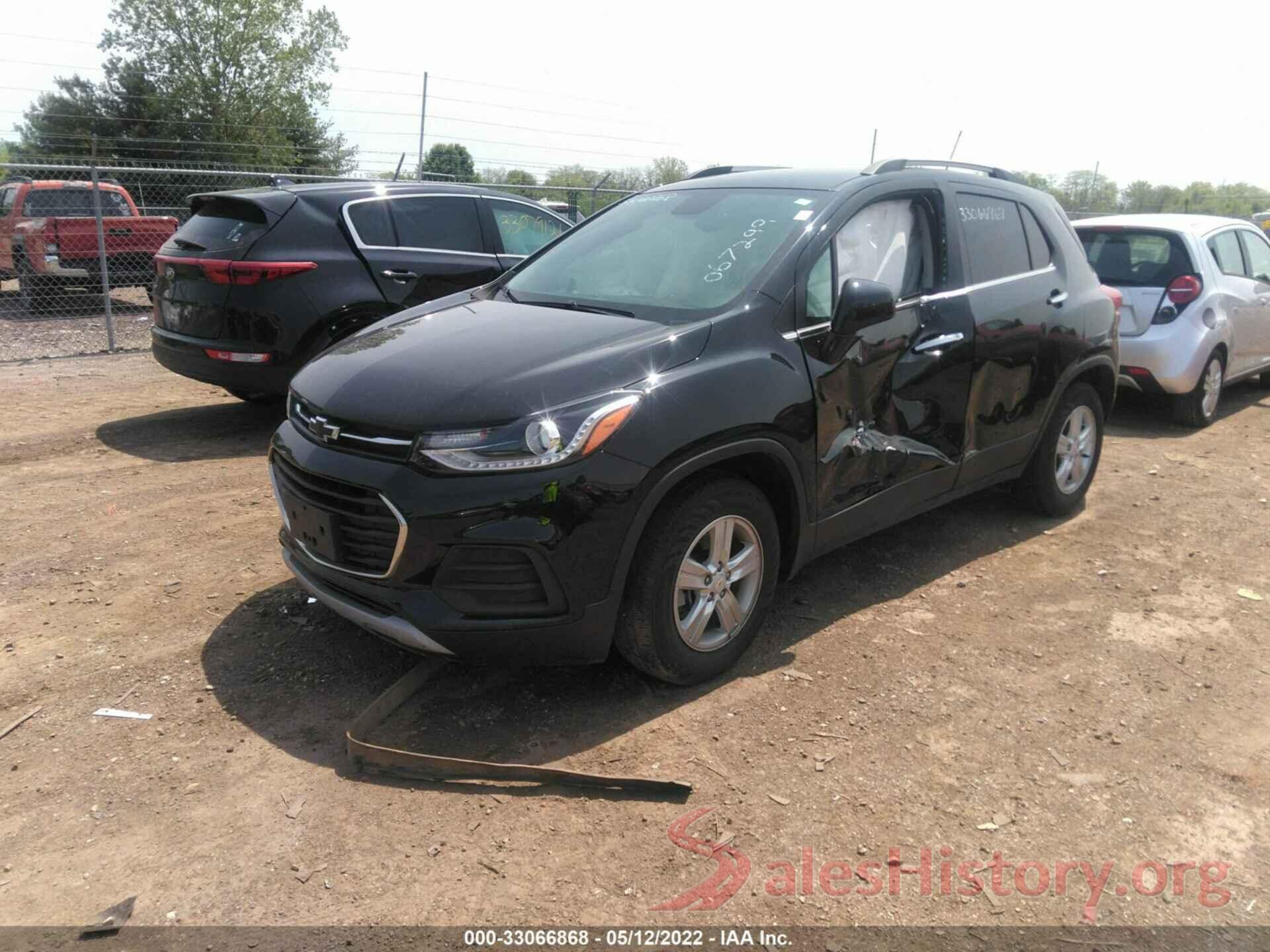 KL7CJLSB1LB067299 2020 CHEVROLET TRAX