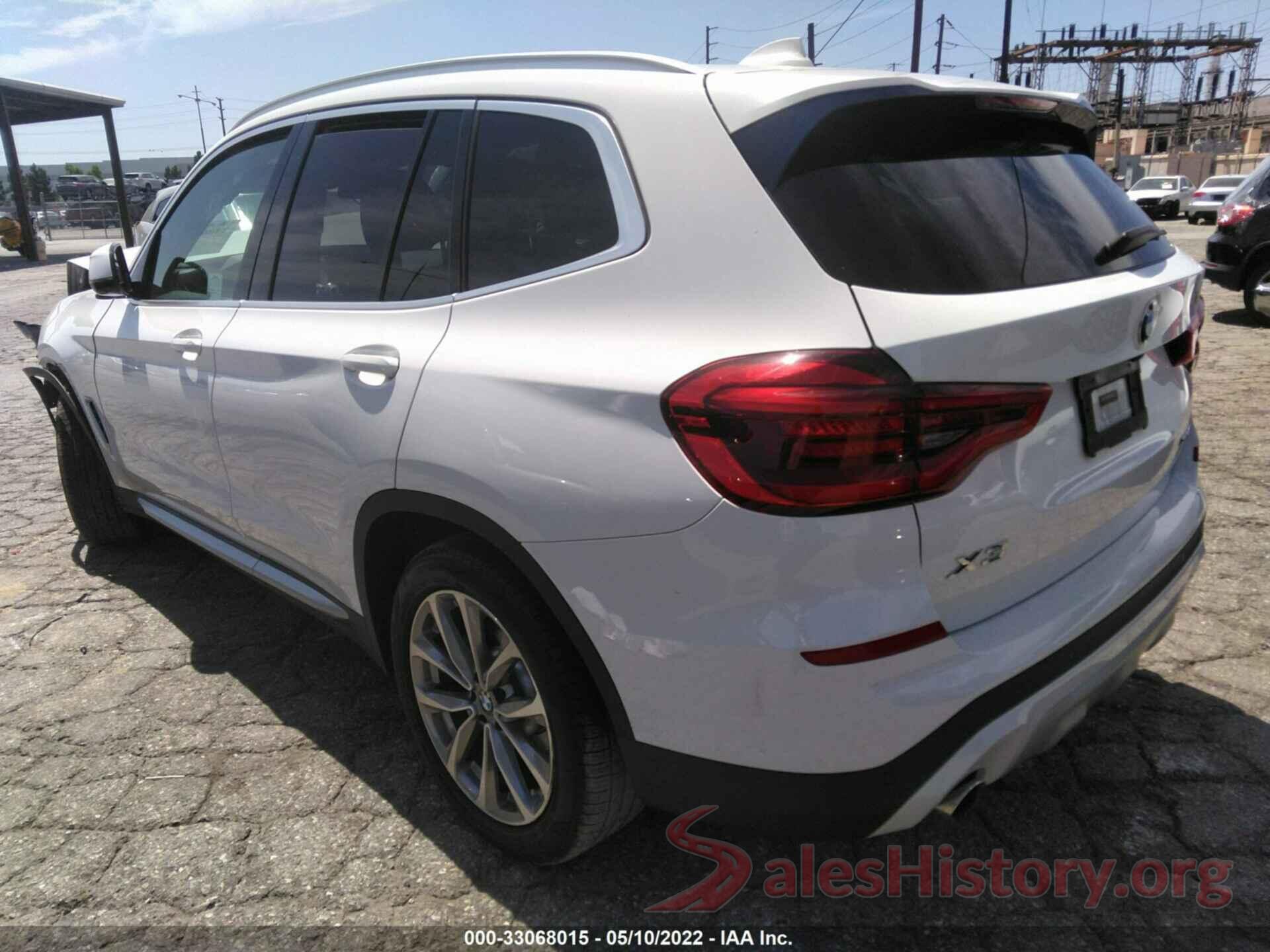 5UXTR9C52KLR09002 2019 BMW X3