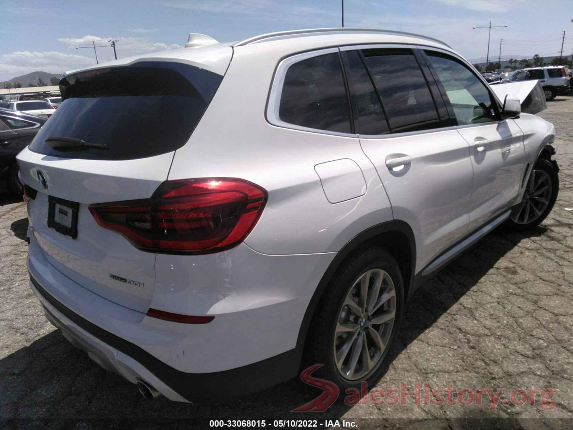 5UXTR9C52KLR09002 2019 BMW X3