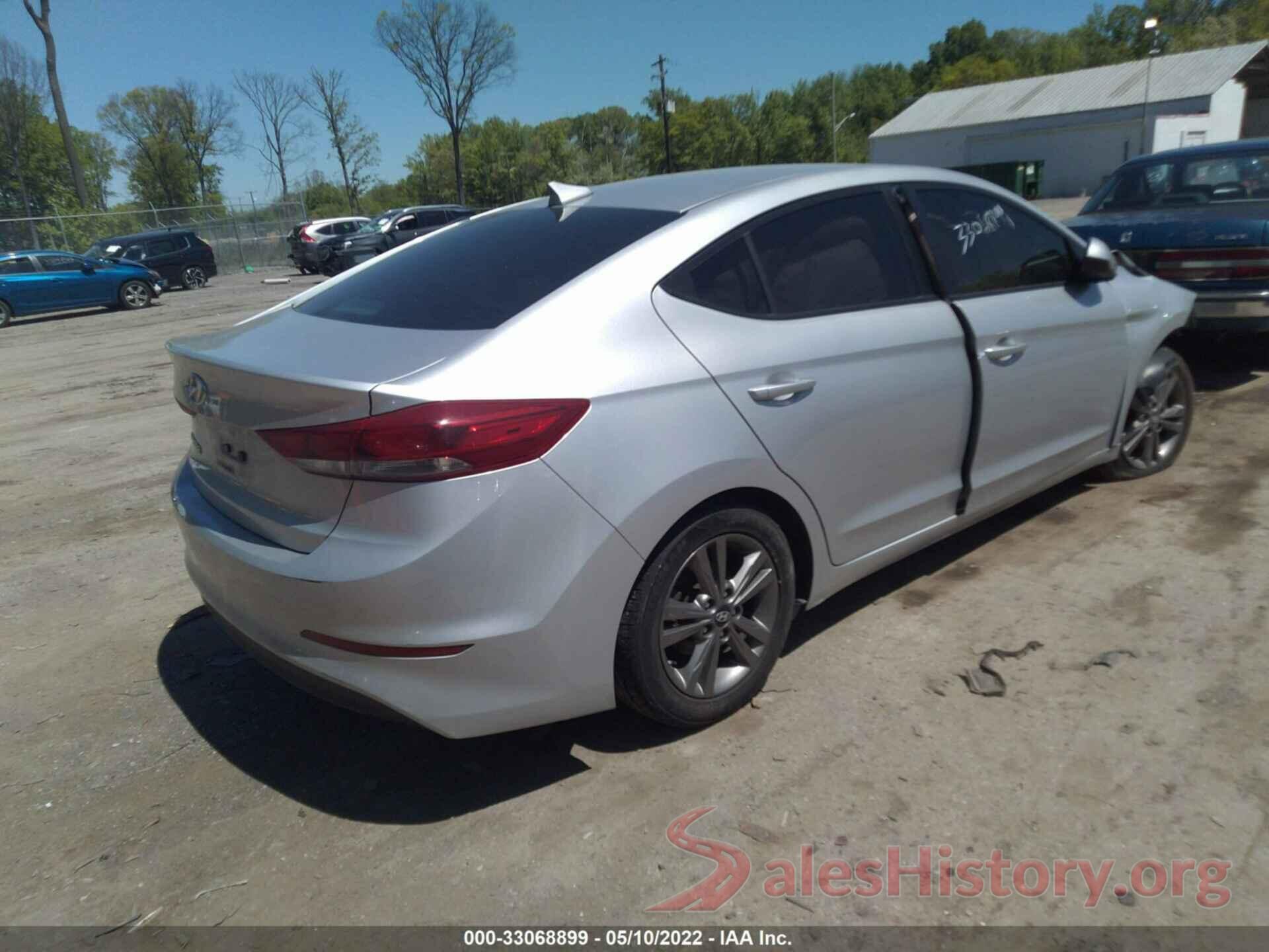 5NPD84LFXJH214032 2018 HYUNDAI ELANTRA