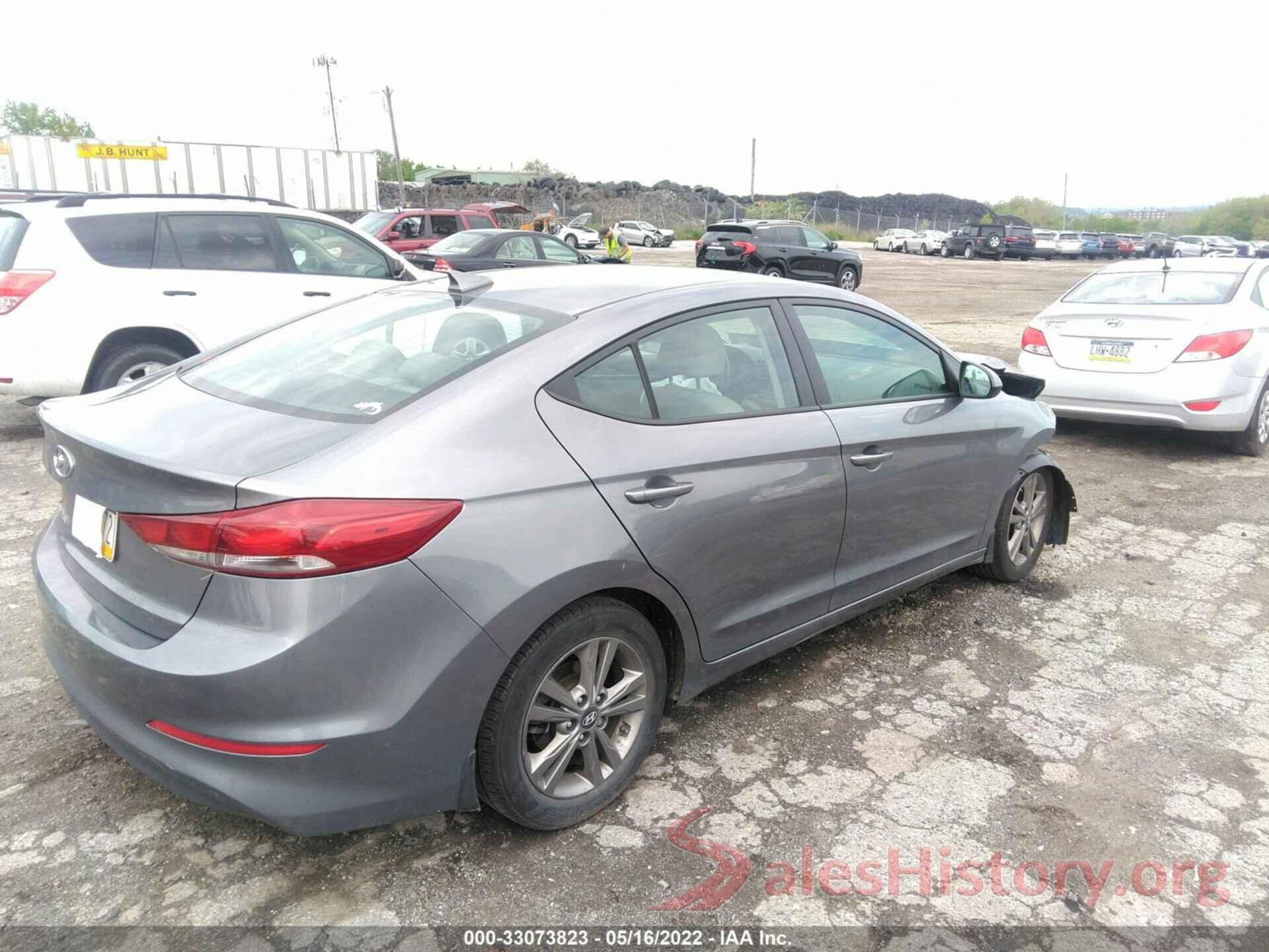 5NPD84LF1JH357922 2018 HYUNDAI ELANTRA