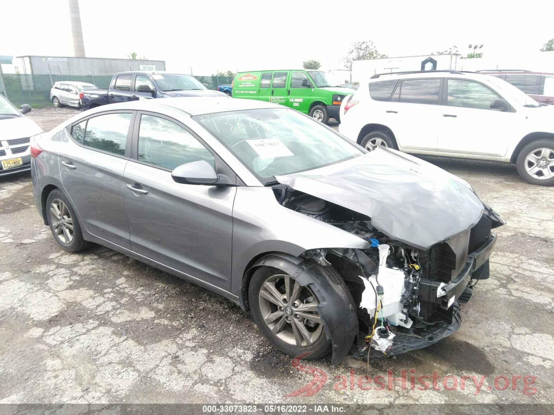 5NPD84LF1JH357922 2018 HYUNDAI ELANTRA