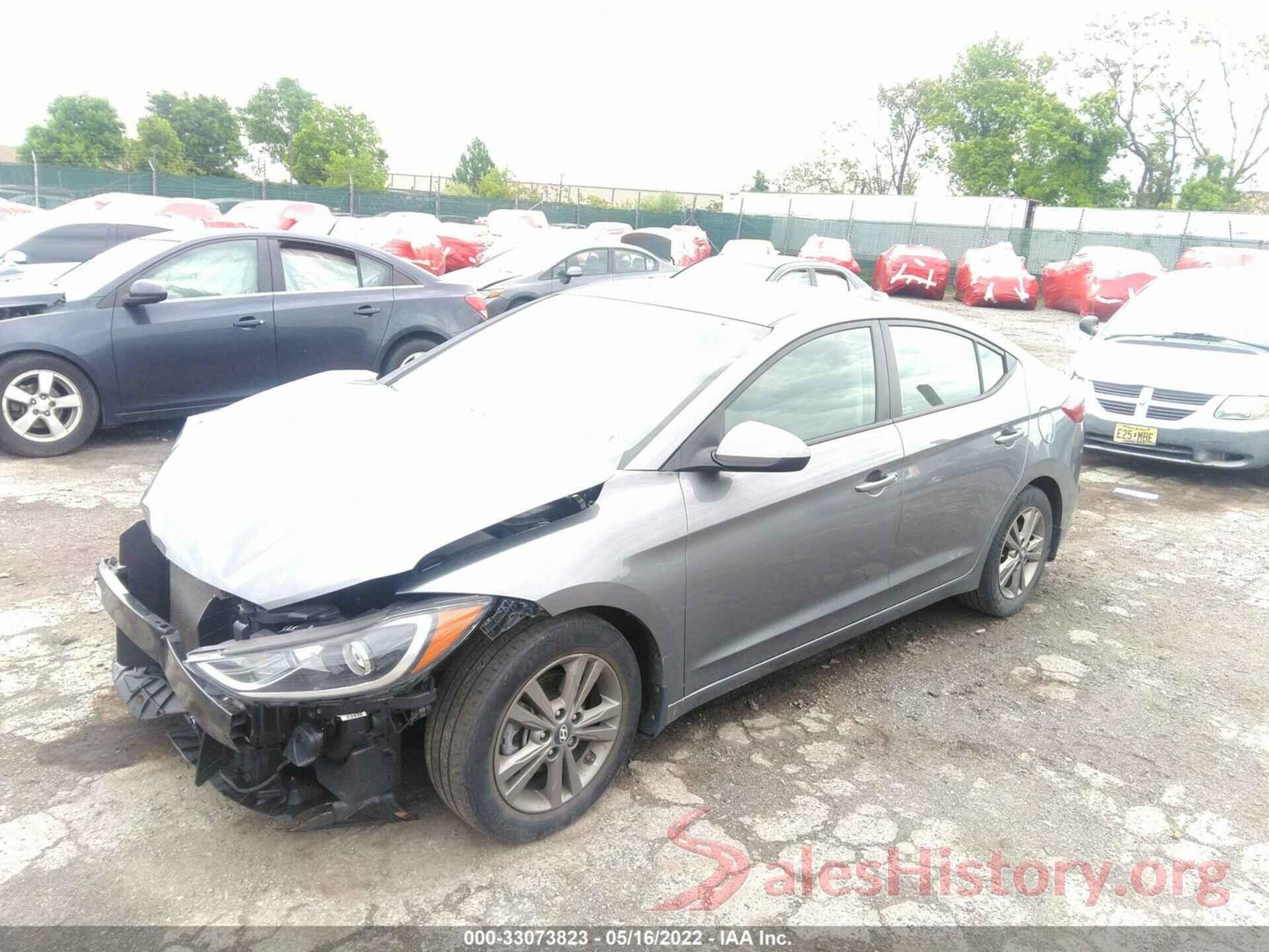 5NPD84LF1JH357922 2018 HYUNDAI ELANTRA