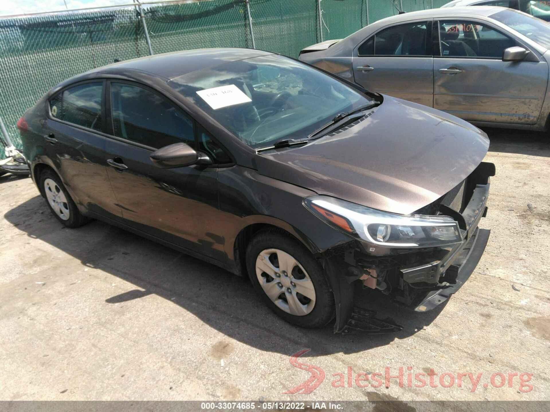 3KPFK4A74HE058185 2017 KIA FORTE