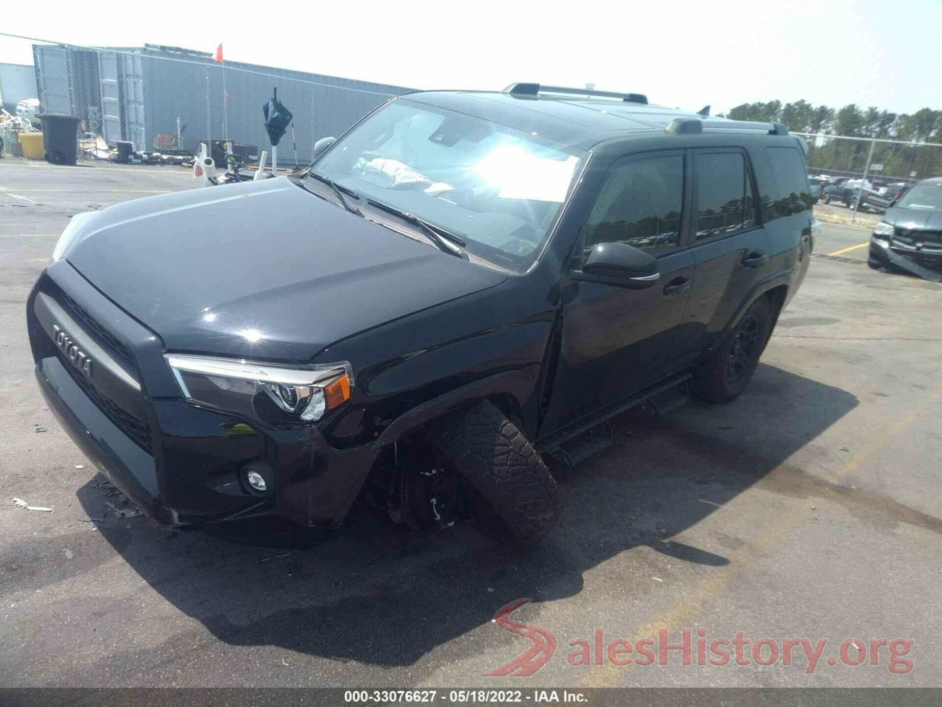 JTENU5JR7N6014630 2022 TOYOTA 4RUNNER